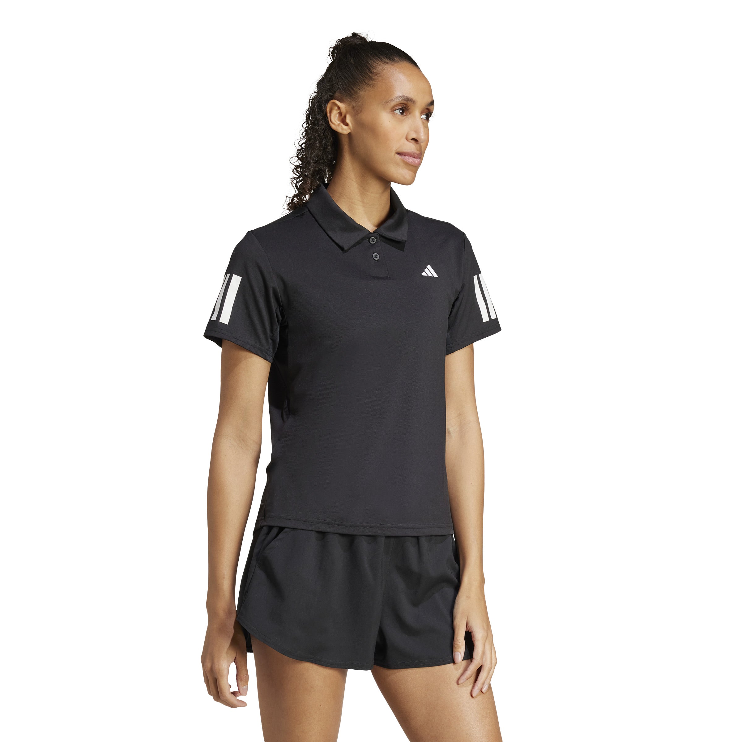 adidas Club Tennis Climacool 3-Stripes Womens Polo Shirt