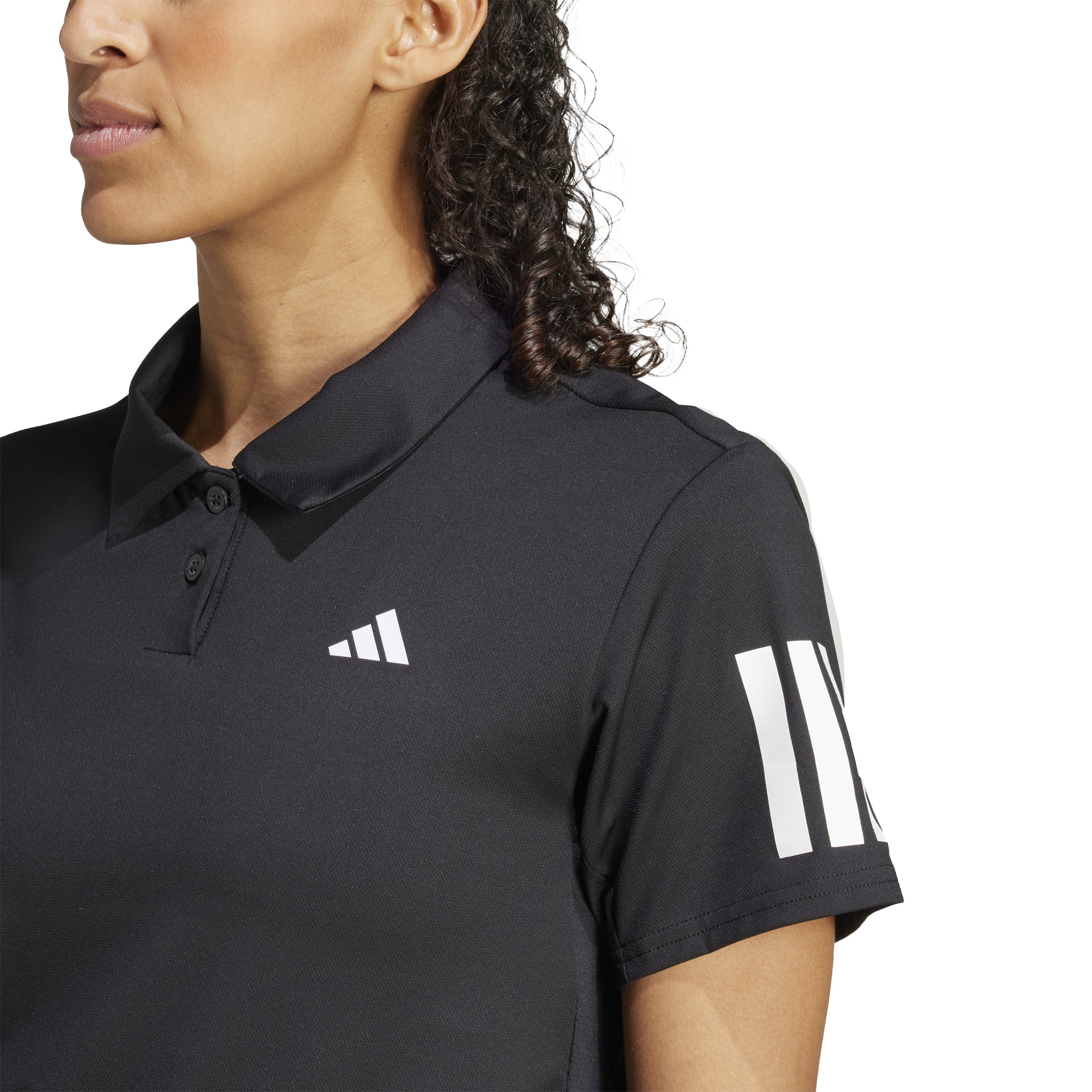 adidas Club Tennis Climacool 3-Stripes Womens Polo Shirt