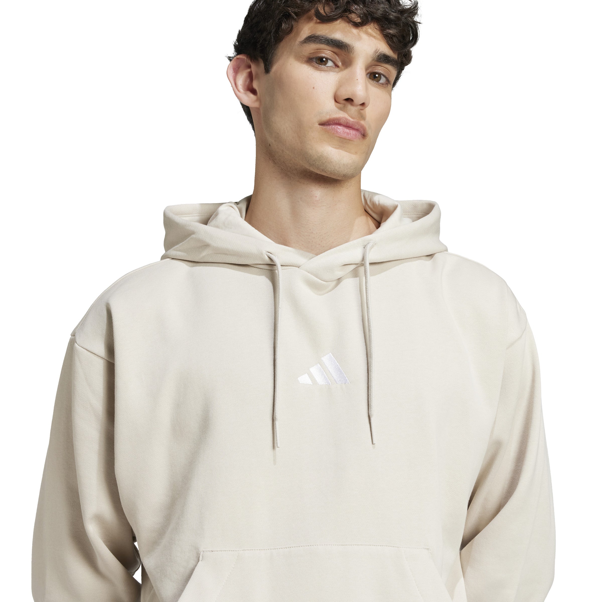 adidas Essentials Feelcozy Mens Fleece Hoodie