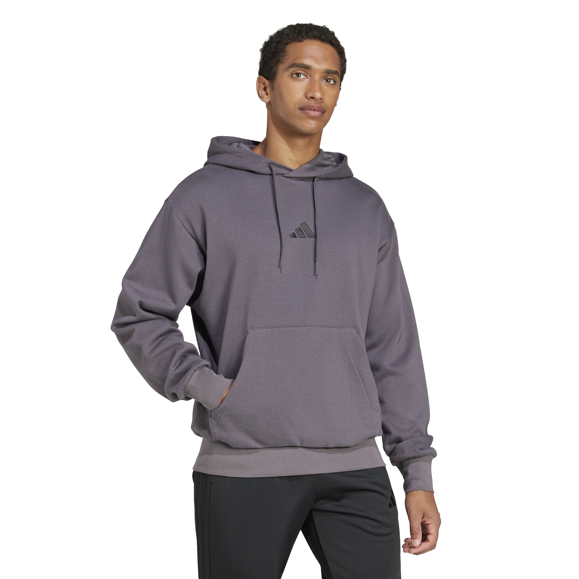 adidas Essentials Feelcozy Mens Fleece Hoodie