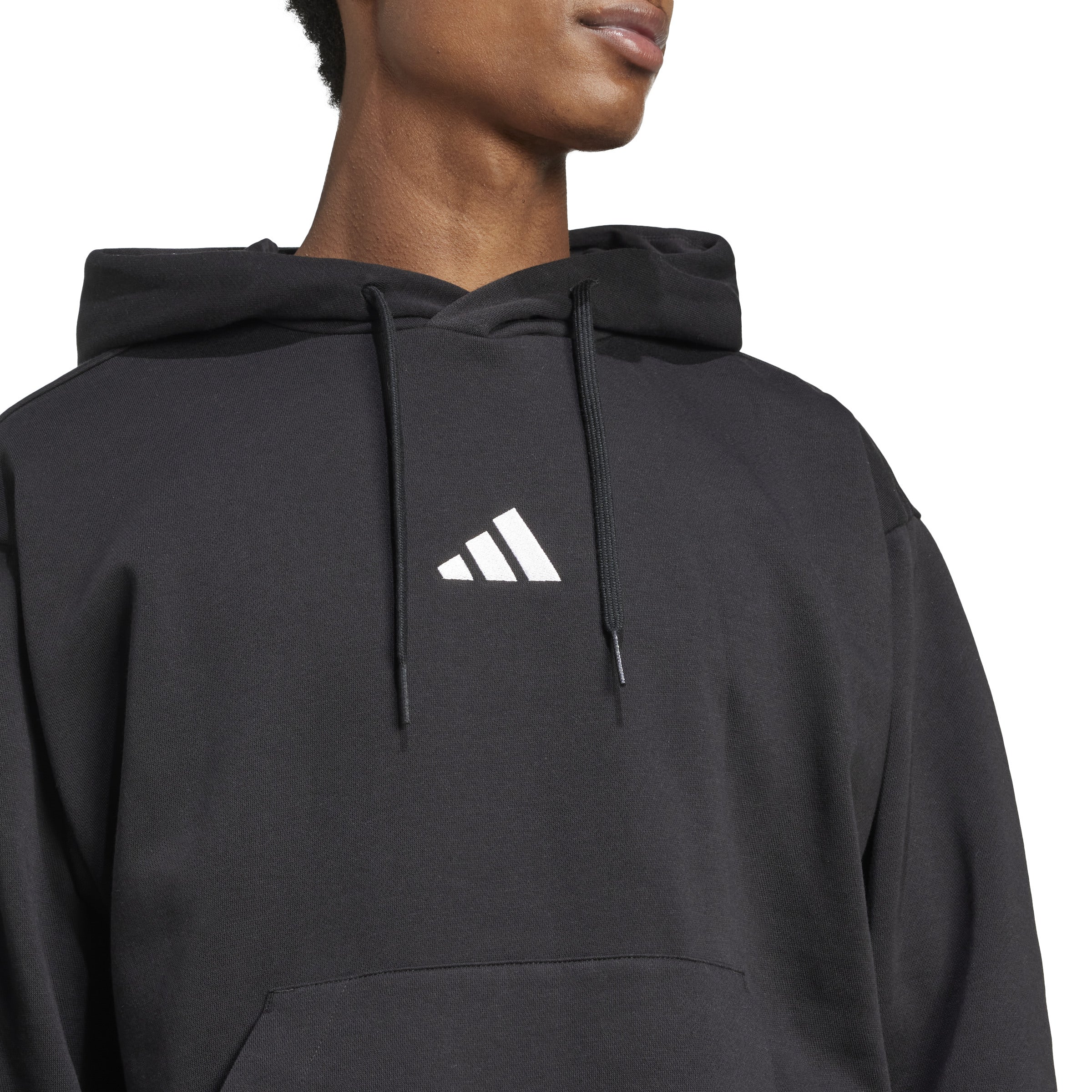 adidas Essentials Feelcozy Mens Fleece Hoodie