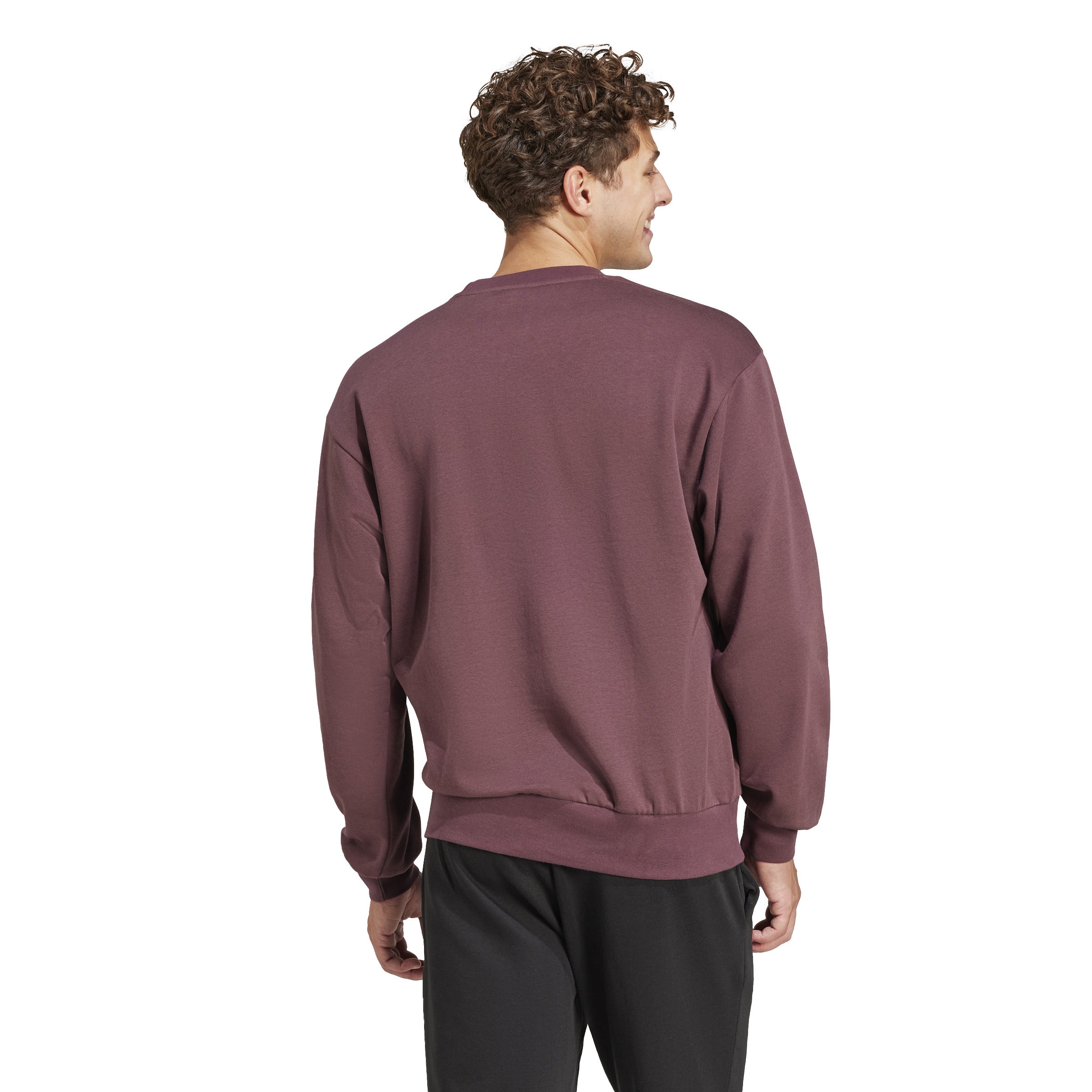 adidas Essentials Feelcozy Mens Fleece Sweatshirt