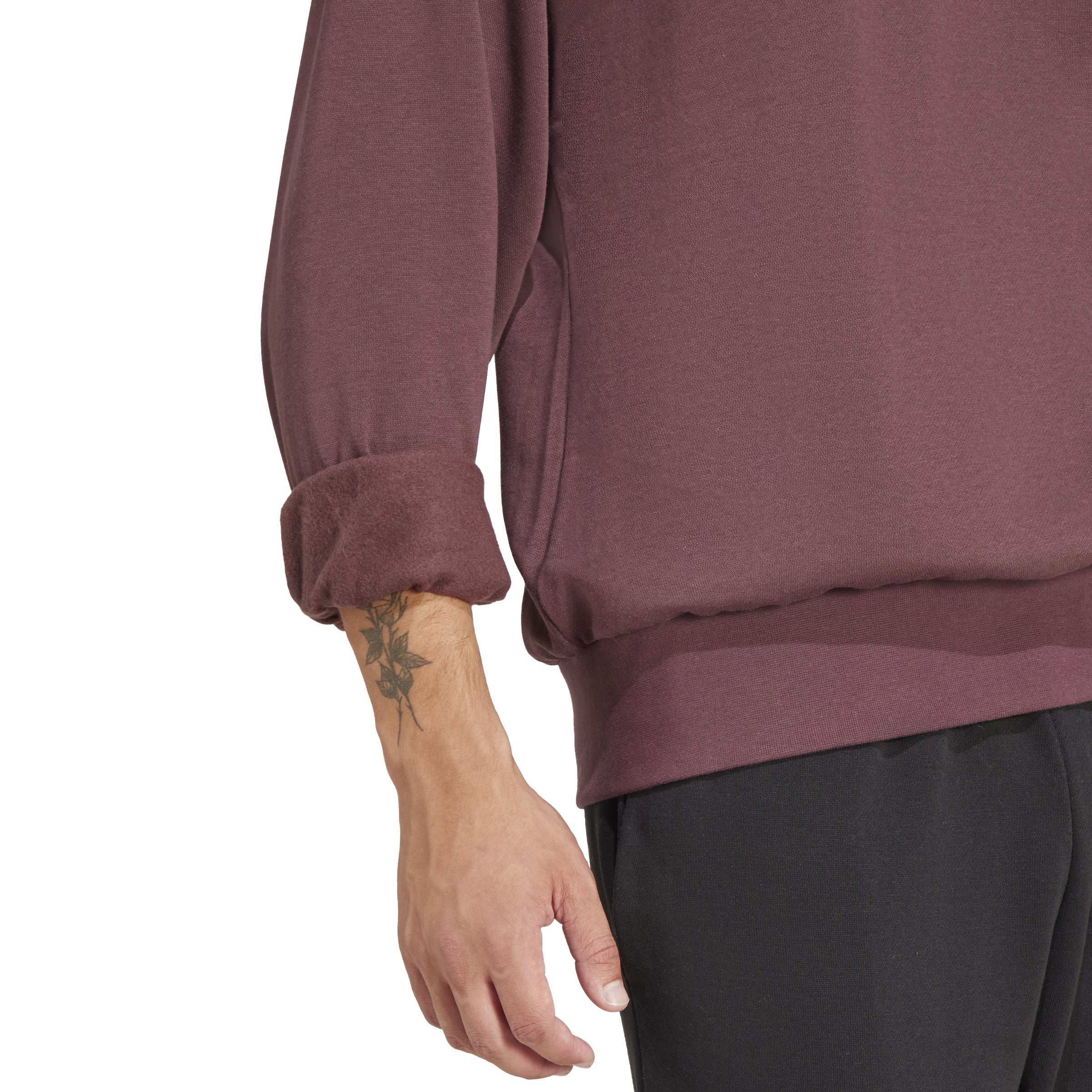 adidas Essentials Feelcozy Mens Fleece Sweatshirt