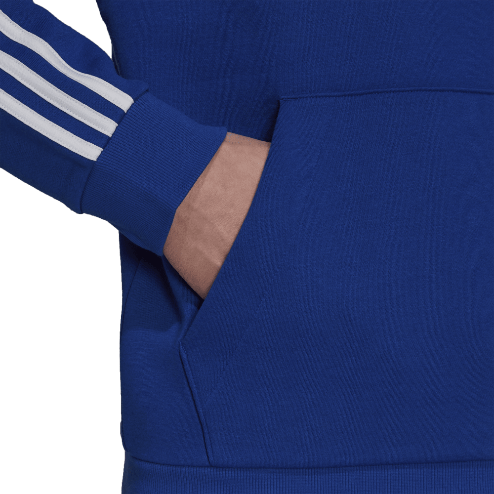 adidas Essentials Fleece 3-Stripes Mens Logo Hoodie