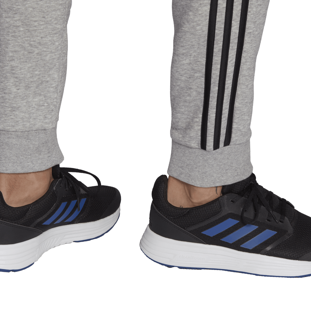 adidas Essentials Fleece Tapered Cuff 3-Stripes Mens Pants