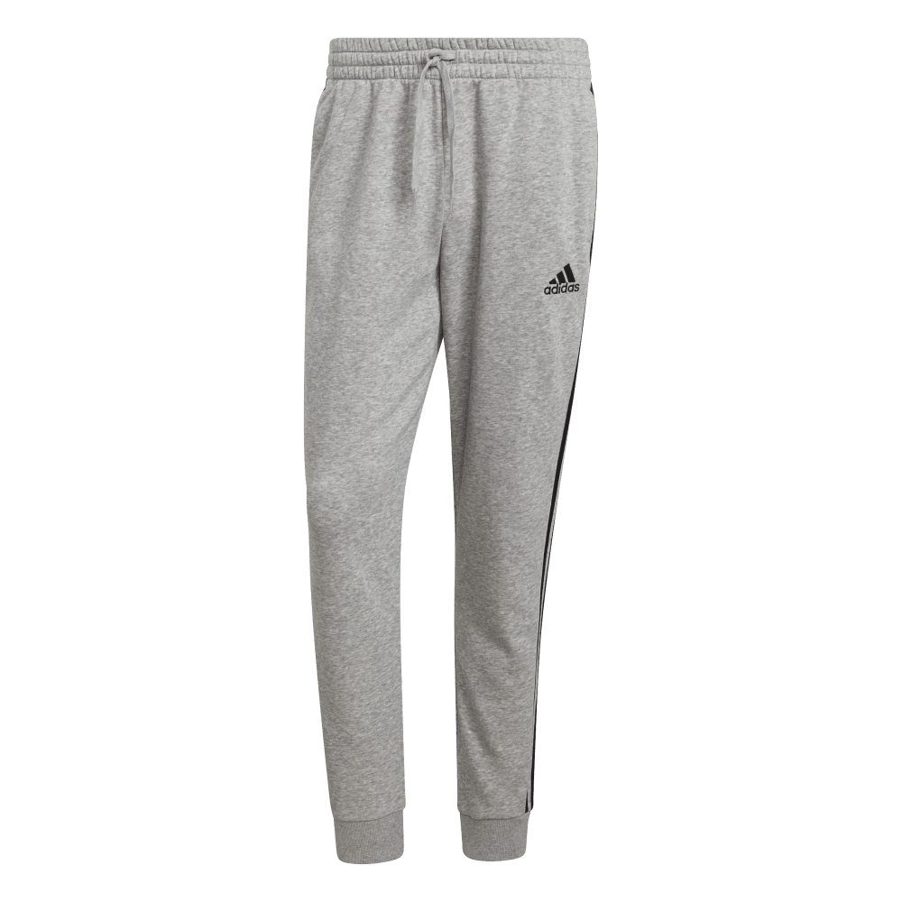 adidas Essentials Fleece Tapered Cuff 3-Stripes Mens Pants