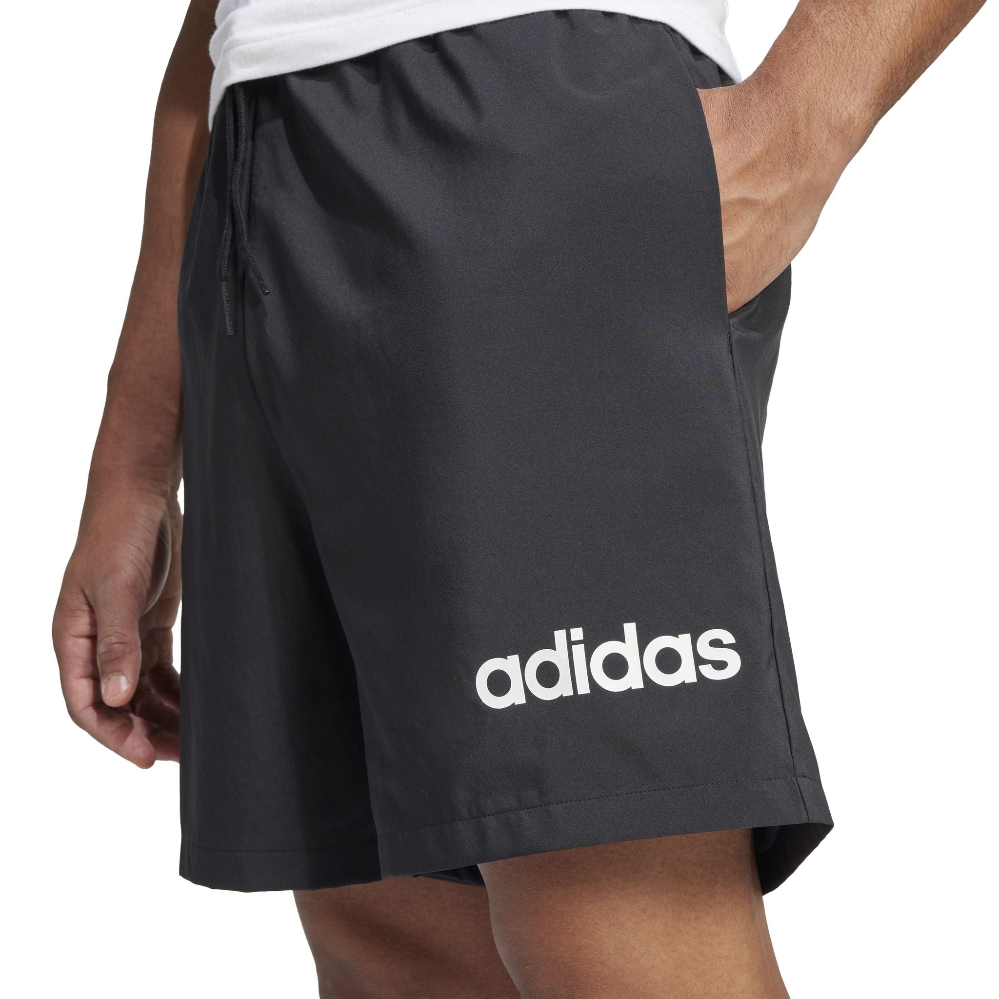 adidas Essentials Linear Logo Mens Shorts