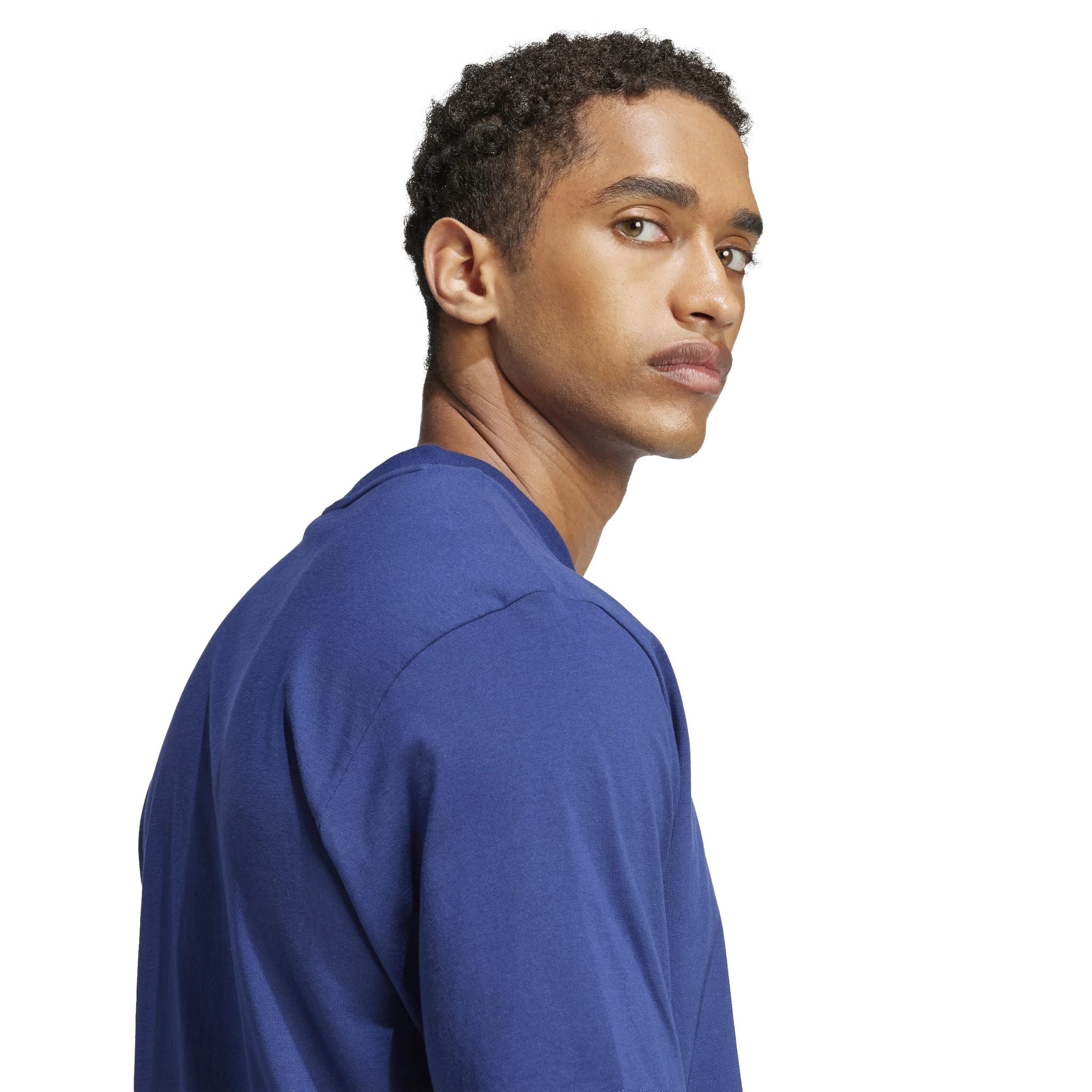 adidas Essentials Linear Single Mens Jersey Tee