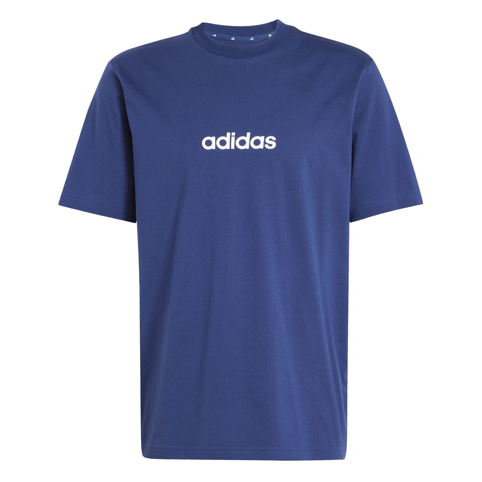 adidas Essentials Linear Single Mens Jersey Tee