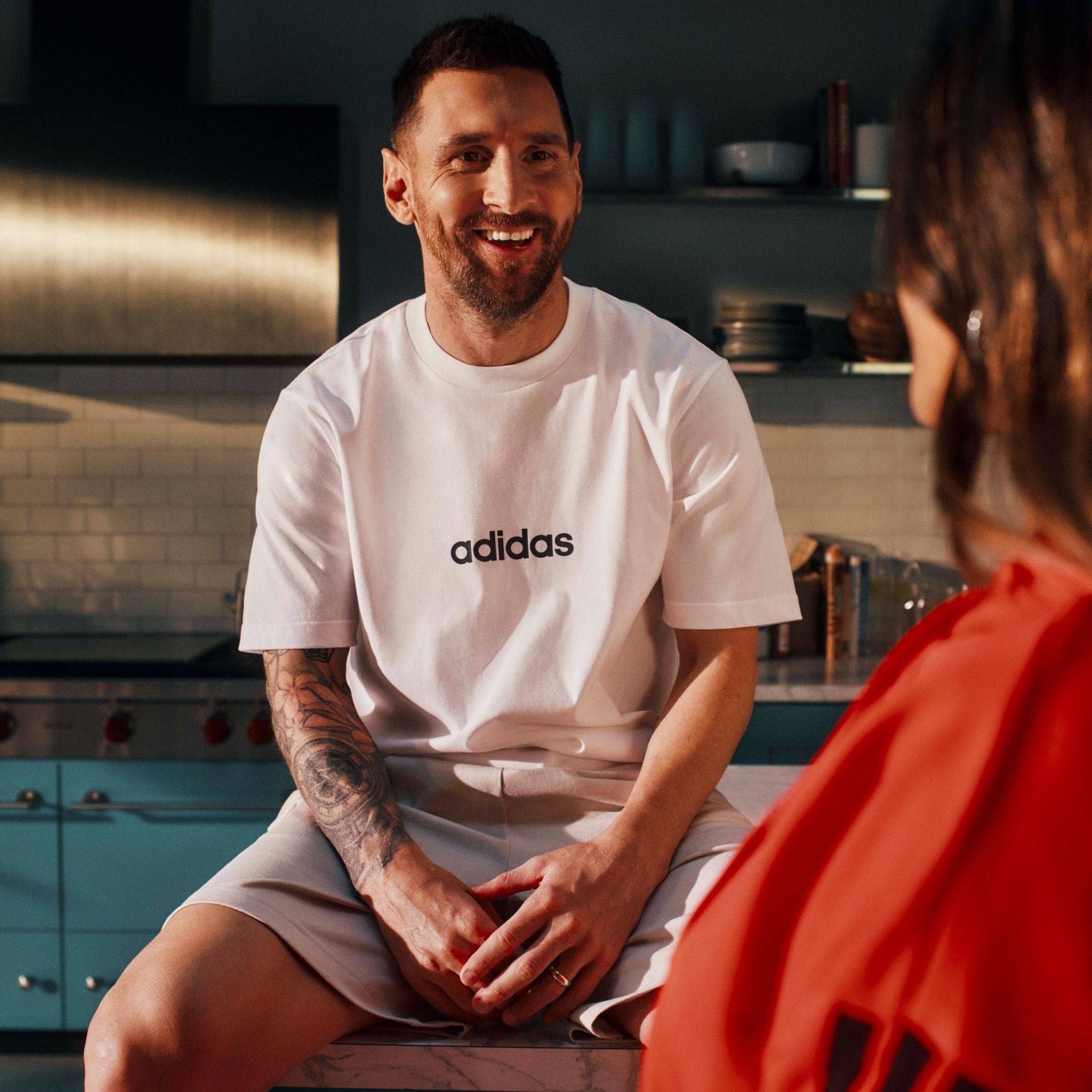 adidas Essentials Linear Single Mens Jersey Tee