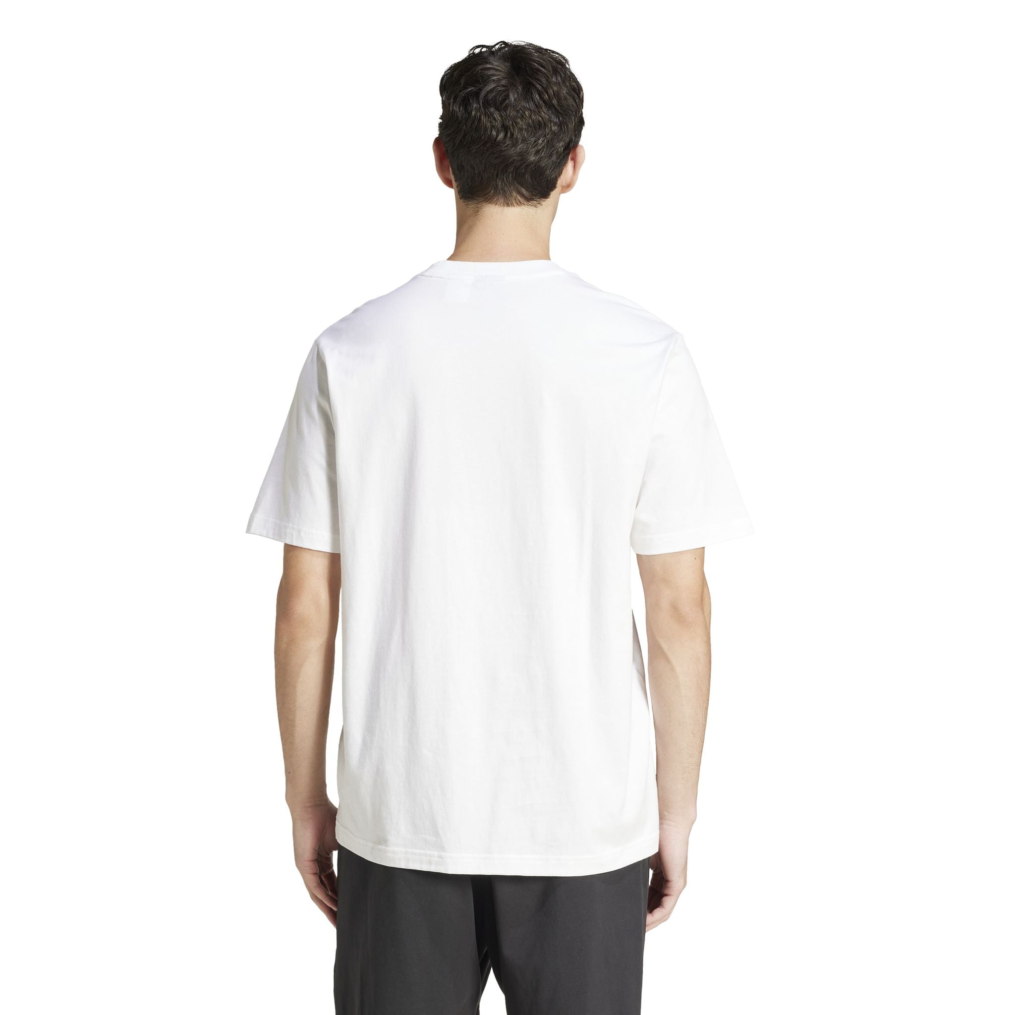 adidas Essentials Linear Single Mens Jersey Tee
