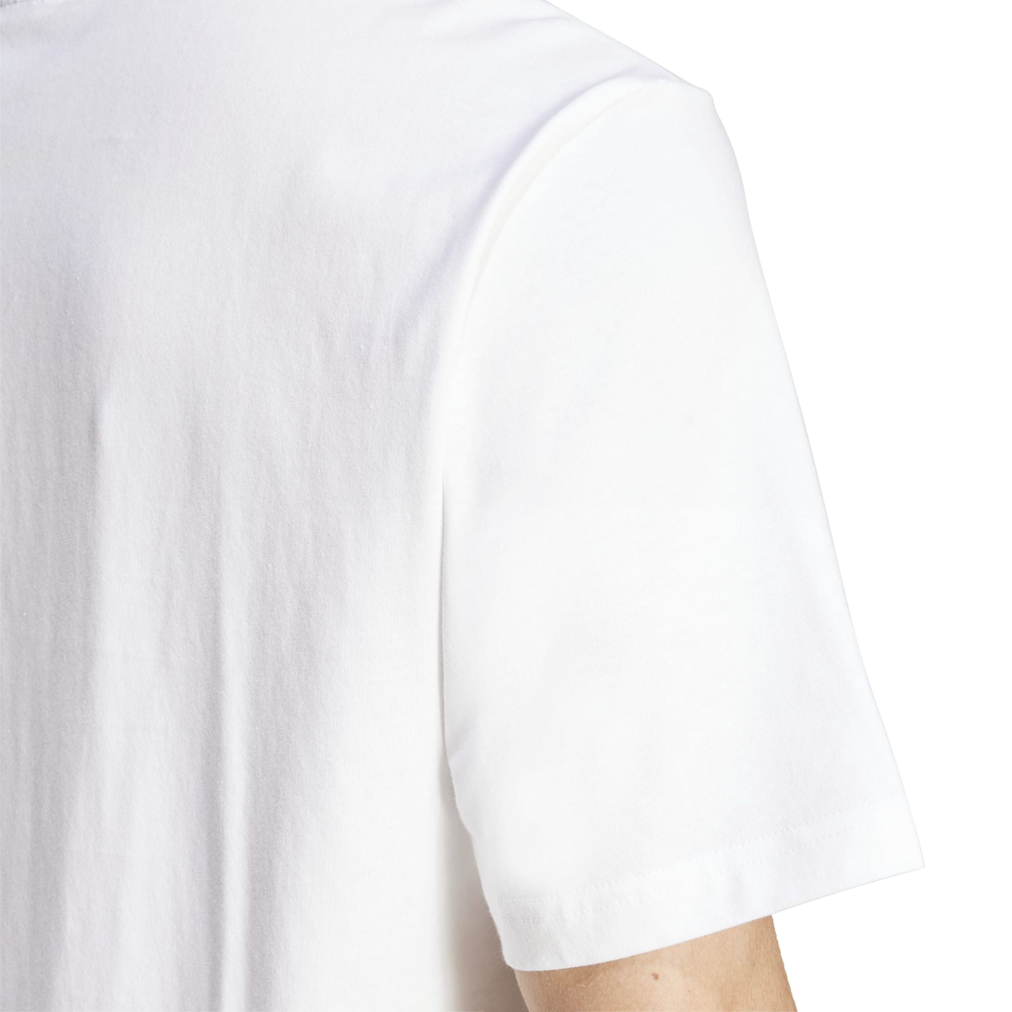 adidas Essentials Linear Single Mens Jersey Tee