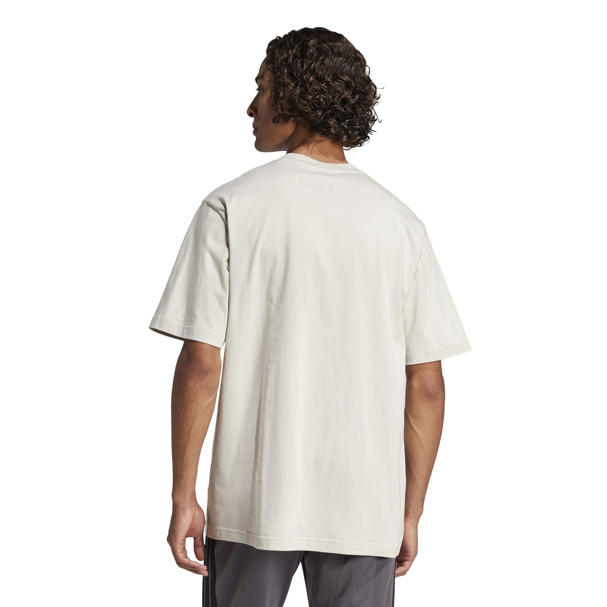 adidas Essentials Linear Single Mens Jersey Tee