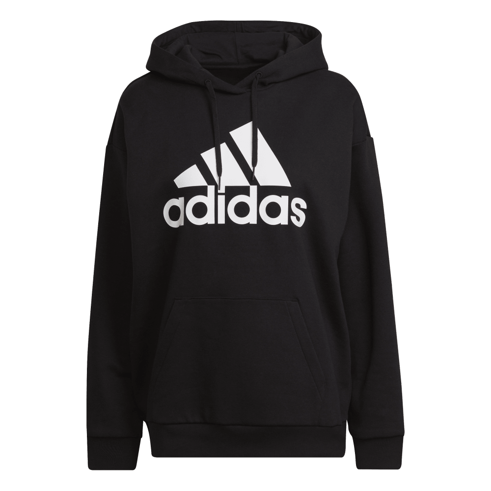 adidas Essentials Logo Boyfriend Womens Fleece Hoodie