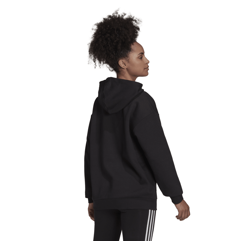 adidas Essentials Logo Boyfriend Womens Fleece Hoodie