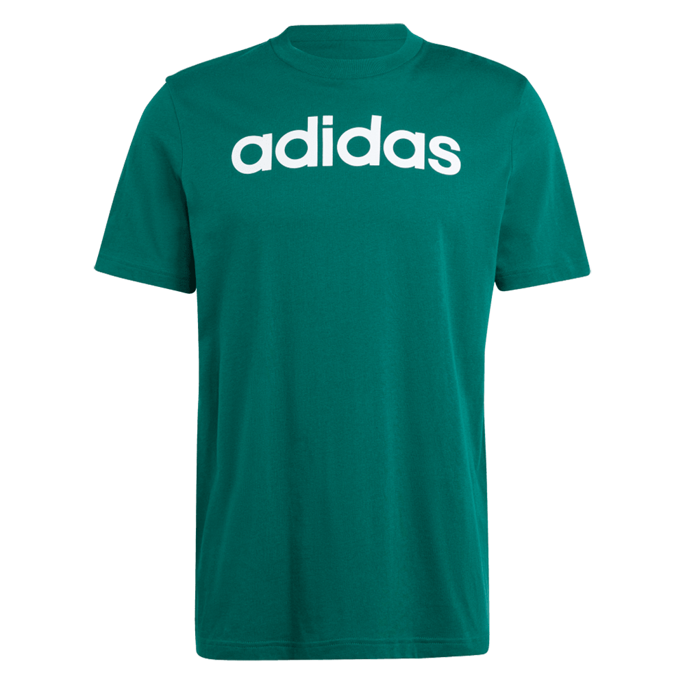 adidas Essentials Single Jersey Linear Embroidered Logo Mens Tee