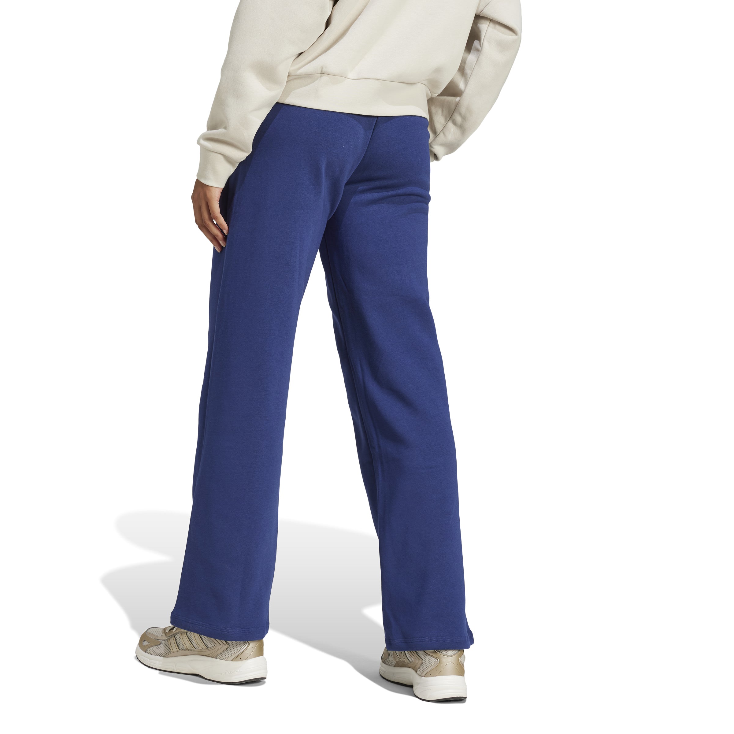 adidas Essentials Small Logo Feel Cozy Open-Hem Womens Joggers