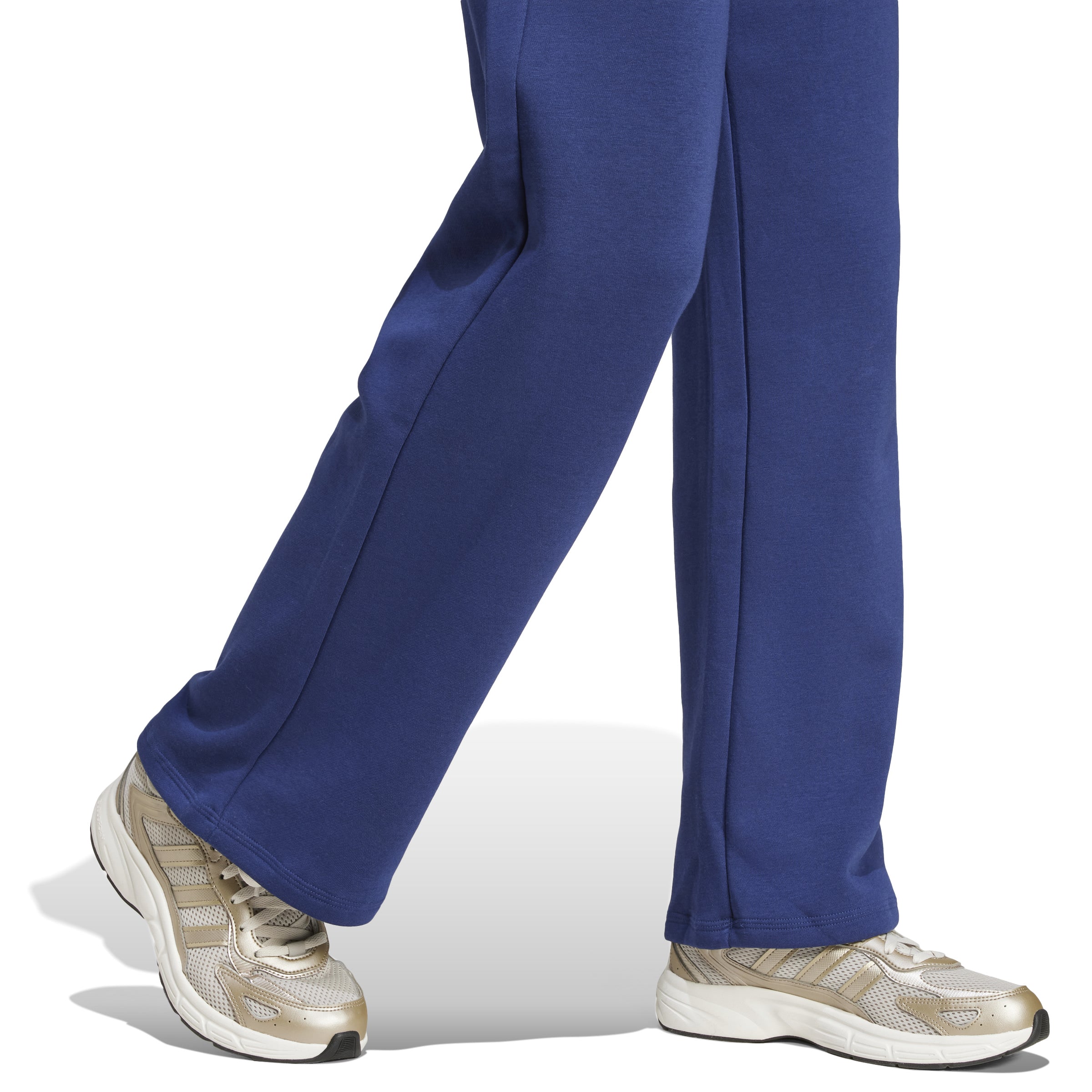 adidas Essentials Small Logo Feel Cozy Open-Hem Womens Joggers