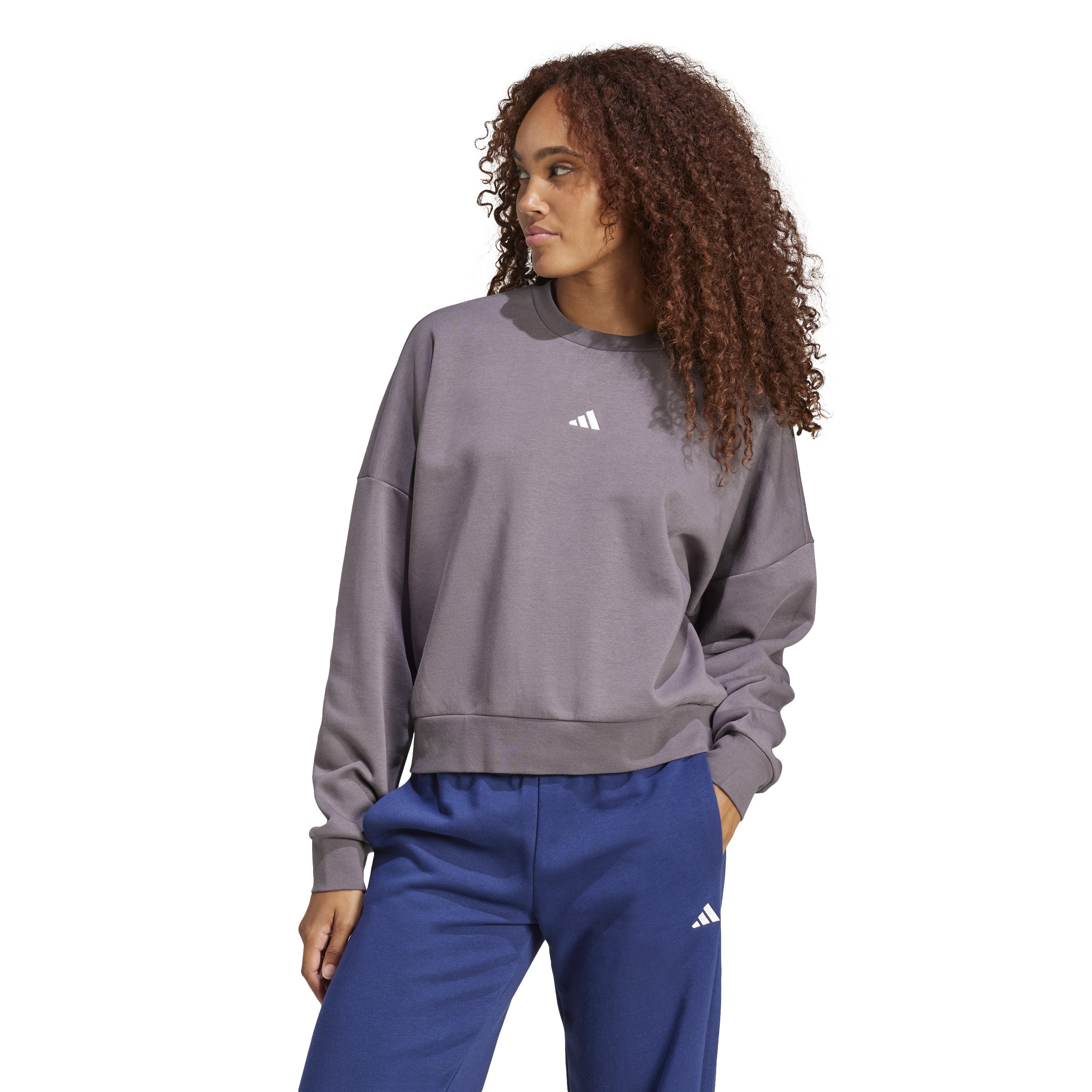 adidas Essentials Small Logo Feelcozy Womens Sweatshirt