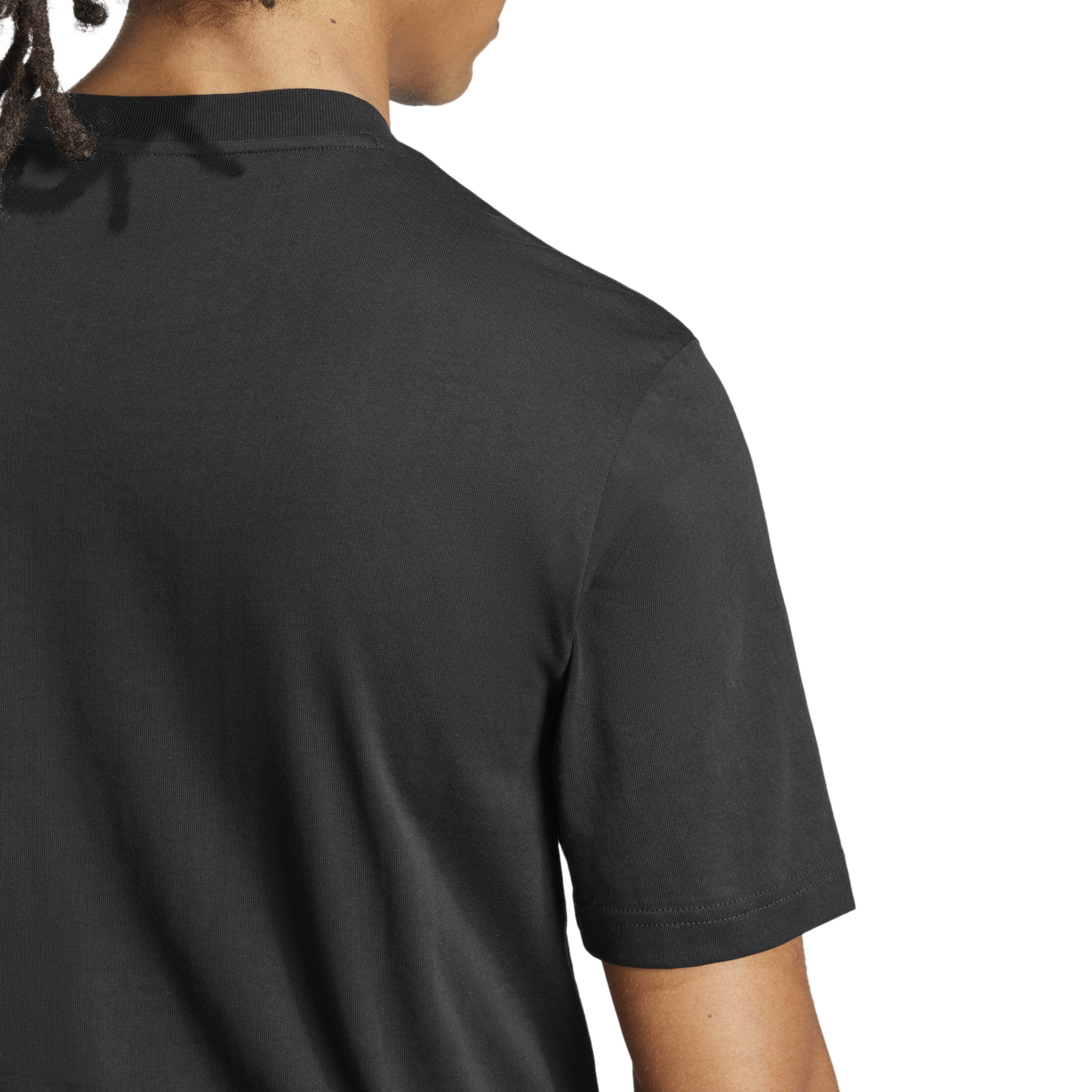 adidas Essentials Small Logo Single Jersey Mens Tee