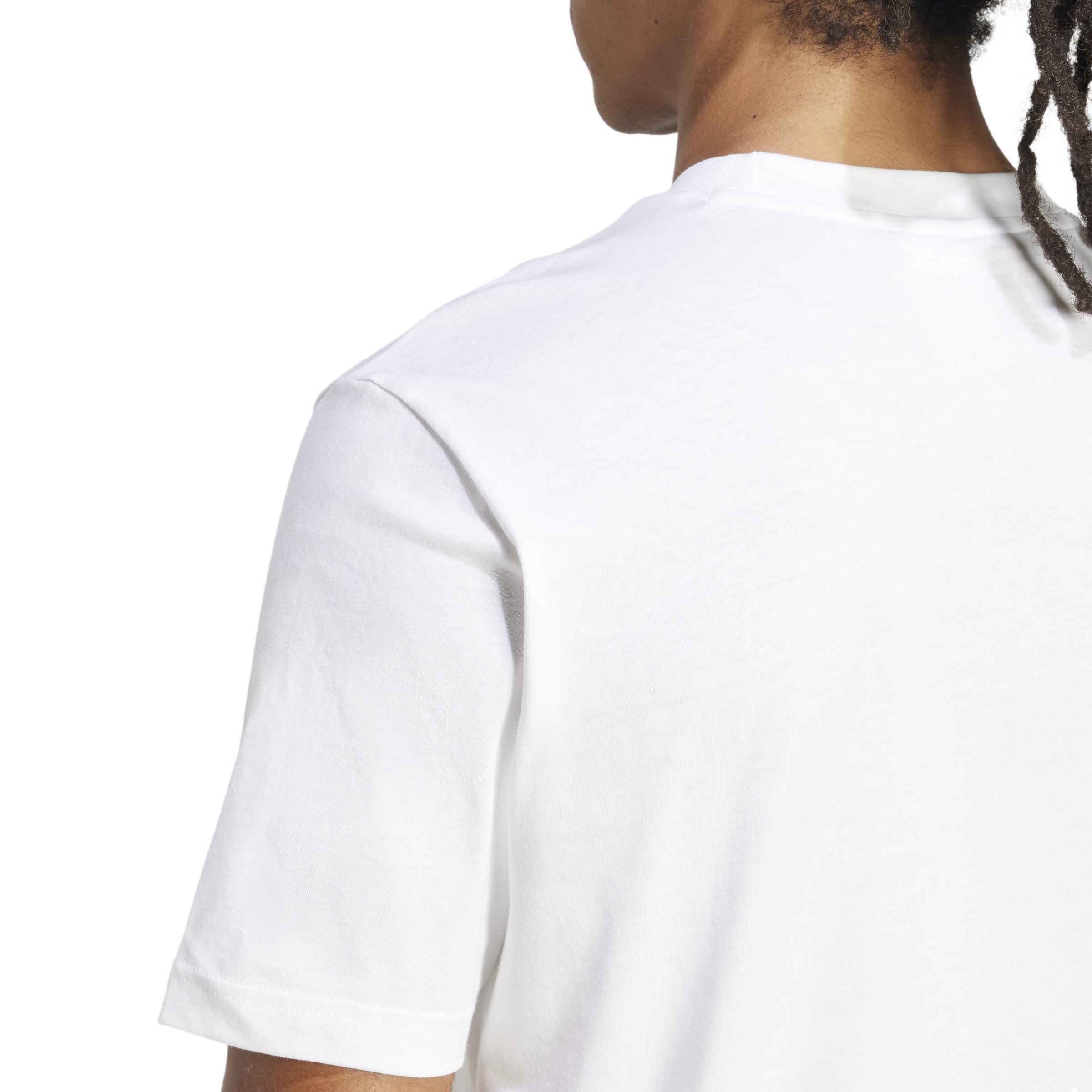 adidas Essentials Small Logo Single Jersey Mens Tee
