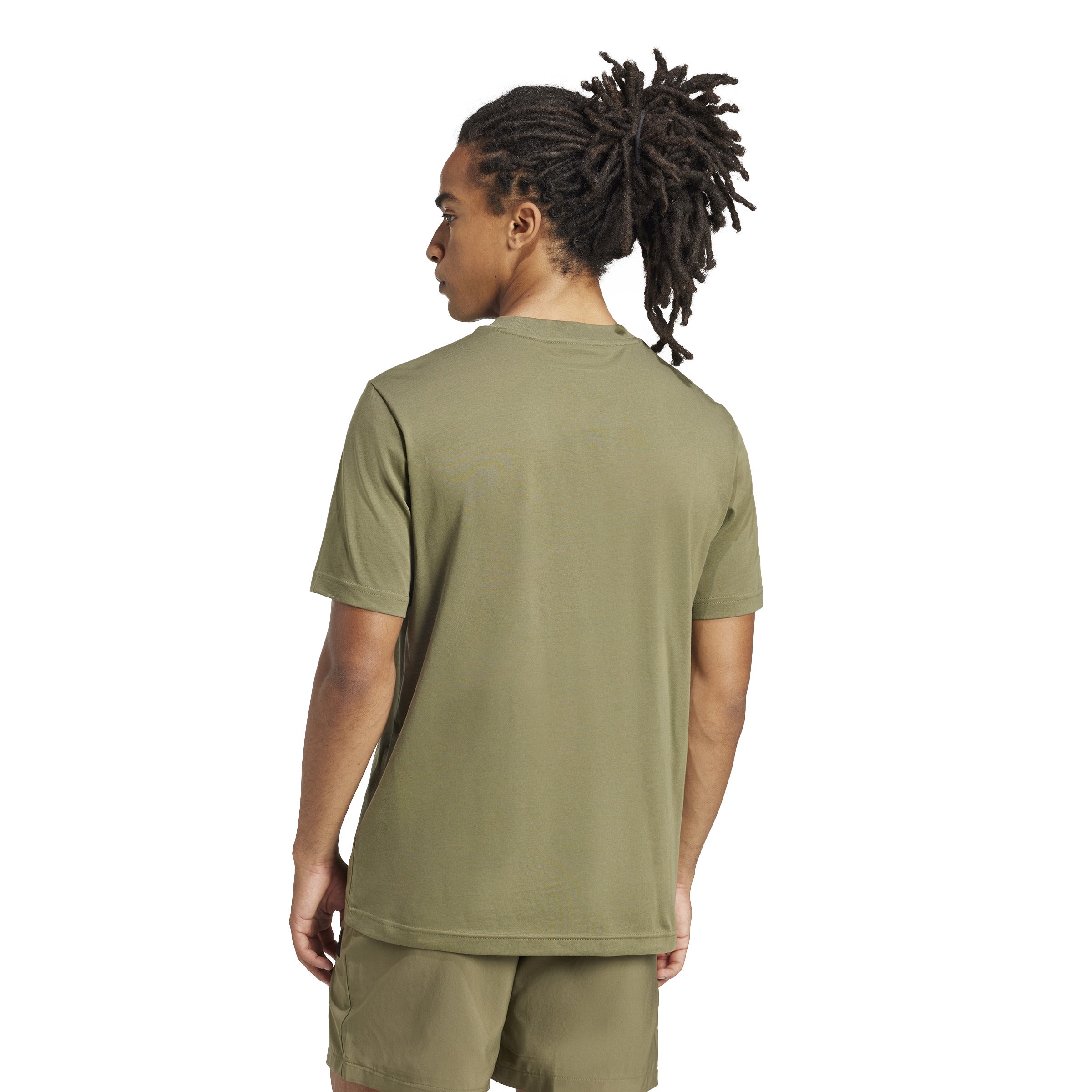 adidas Essentials Small Logo Single Jersey Mens Tee