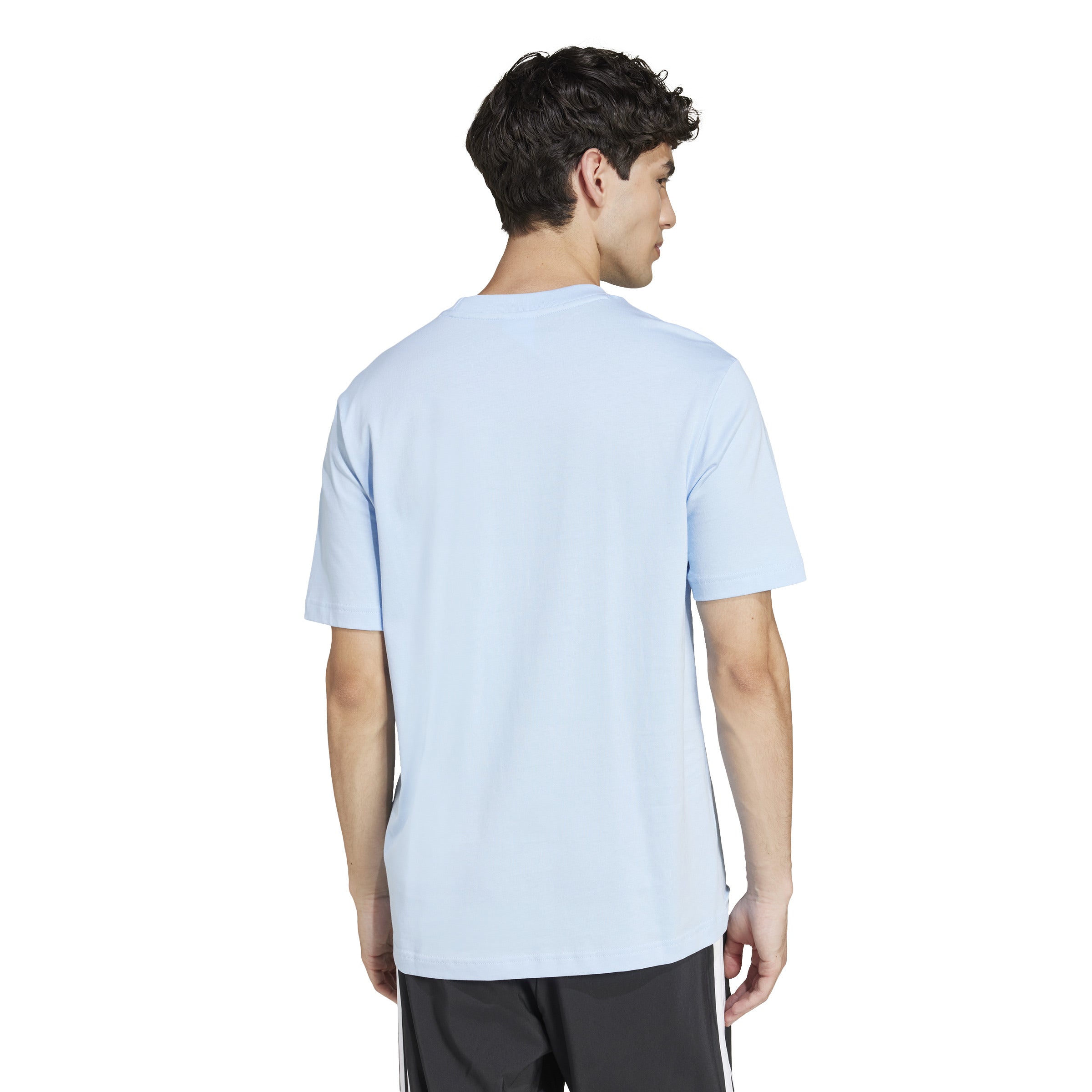 adidas Essentials Small Logo Single Jersey Mens Tee