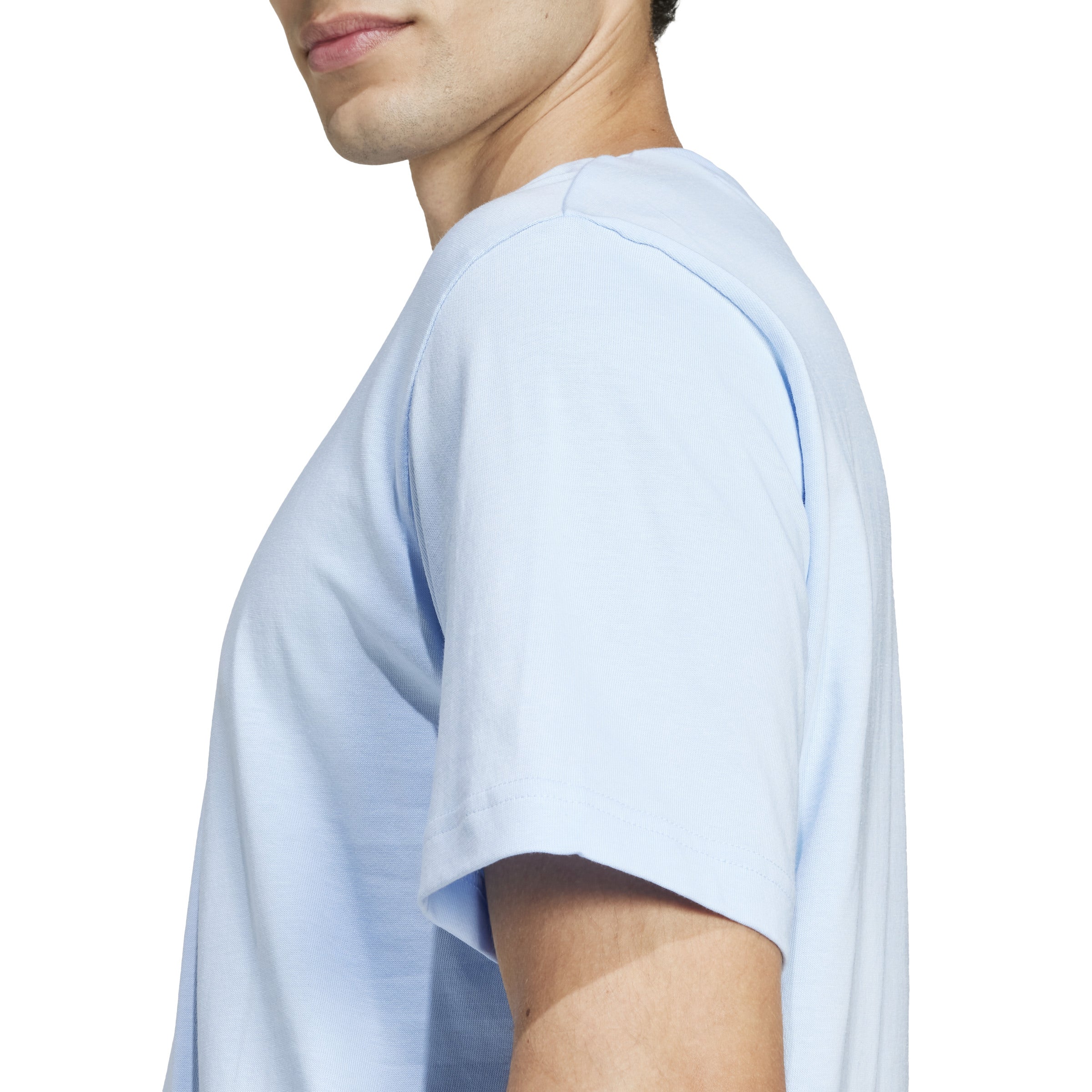 adidas Essentials Small Logo Single Jersey Mens Tee