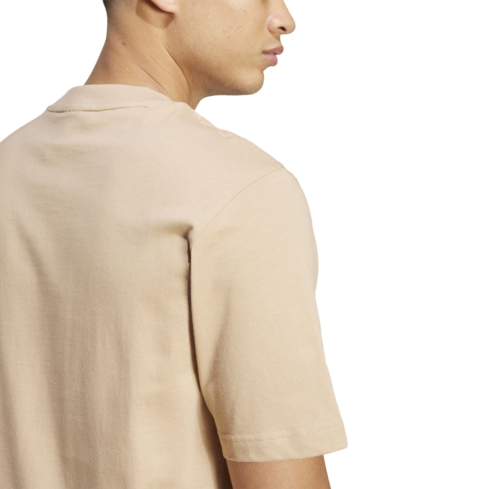adidas Essentials Small Logo Single Jersey Mens Tee
