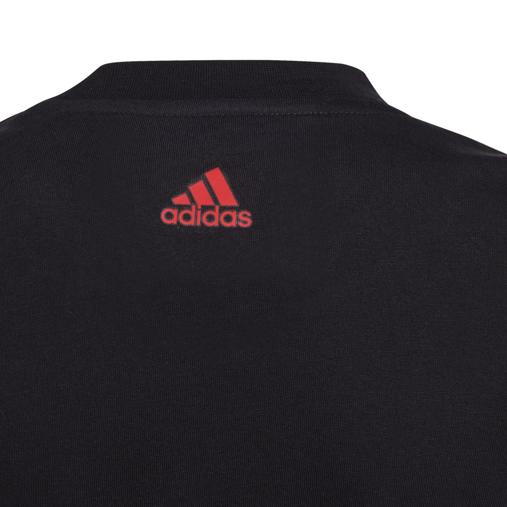adidas Essentials Two-Color Big Logo Kids Tee