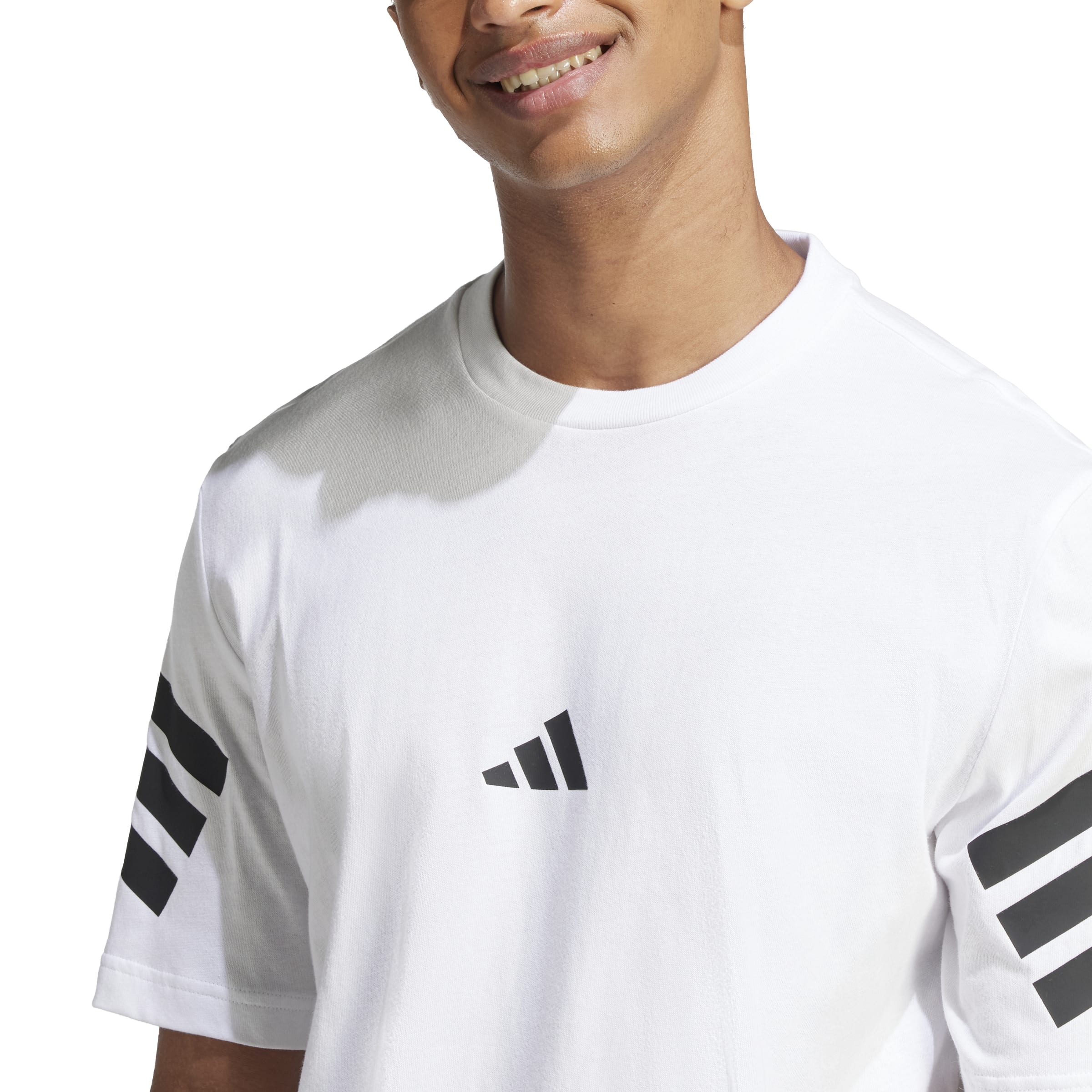 adidas Future Icon 3 Stripes Mens Tees