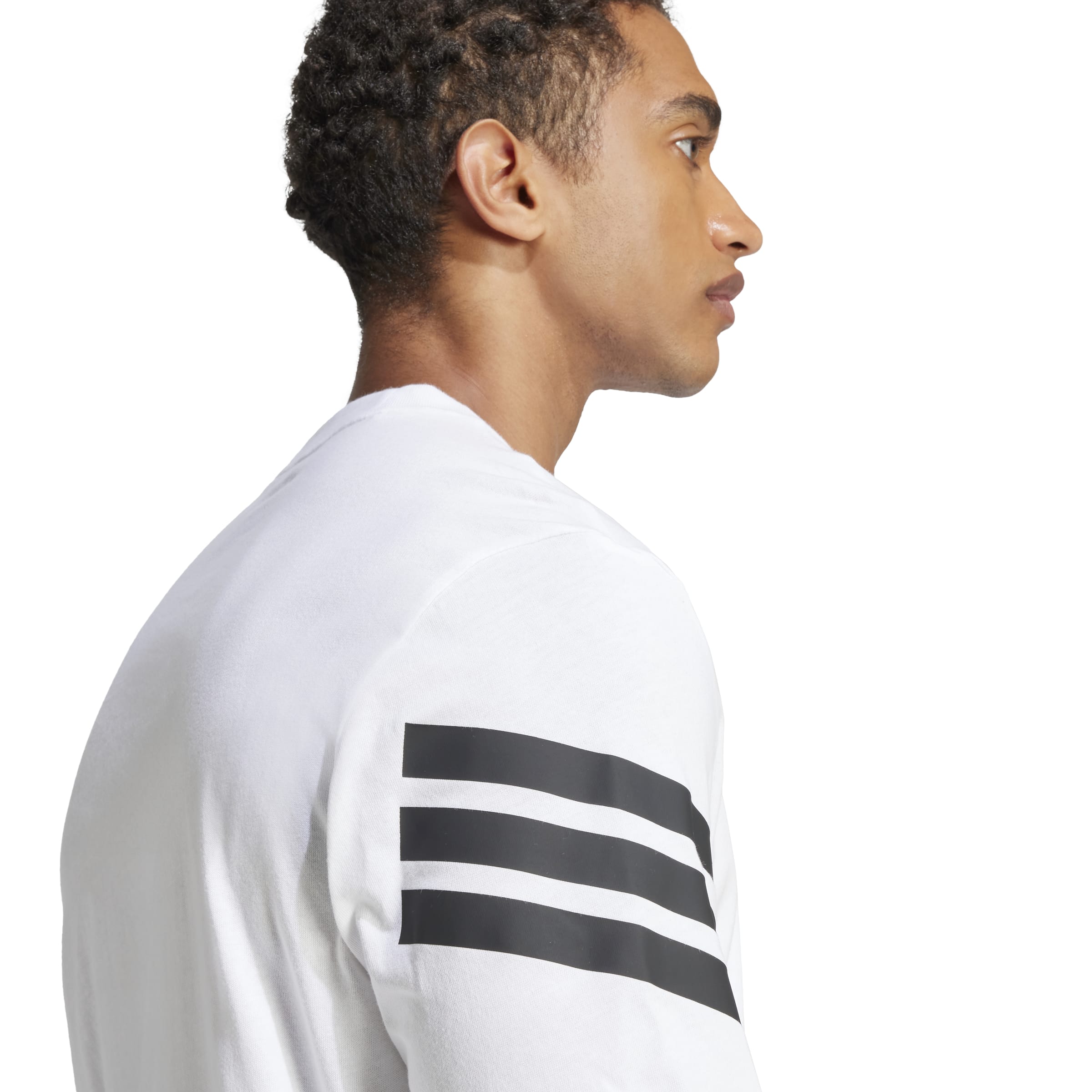 adidas Future Icon 3 Stripes Mens Tees