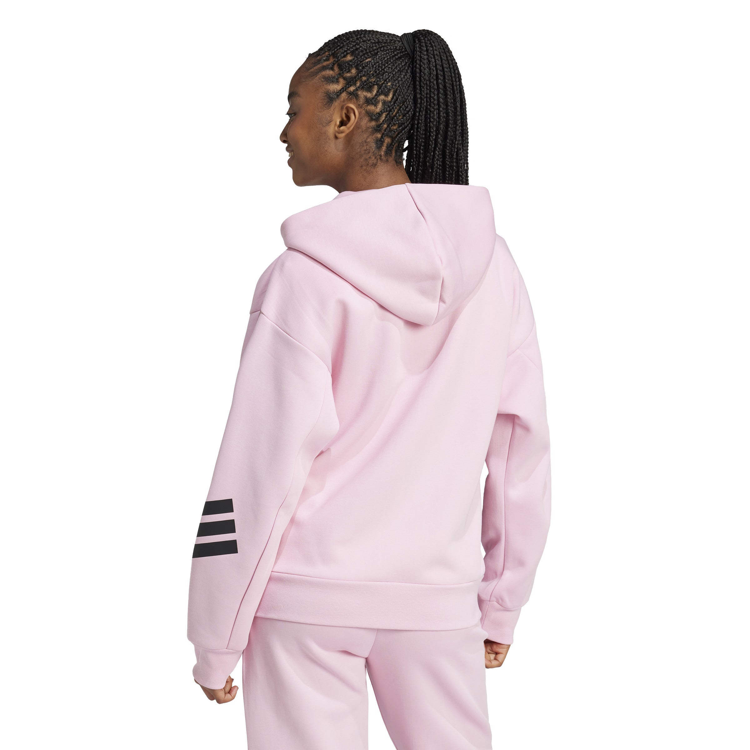 adidas Future Icons 3-Stripes Full-Zip Womens Hoodie