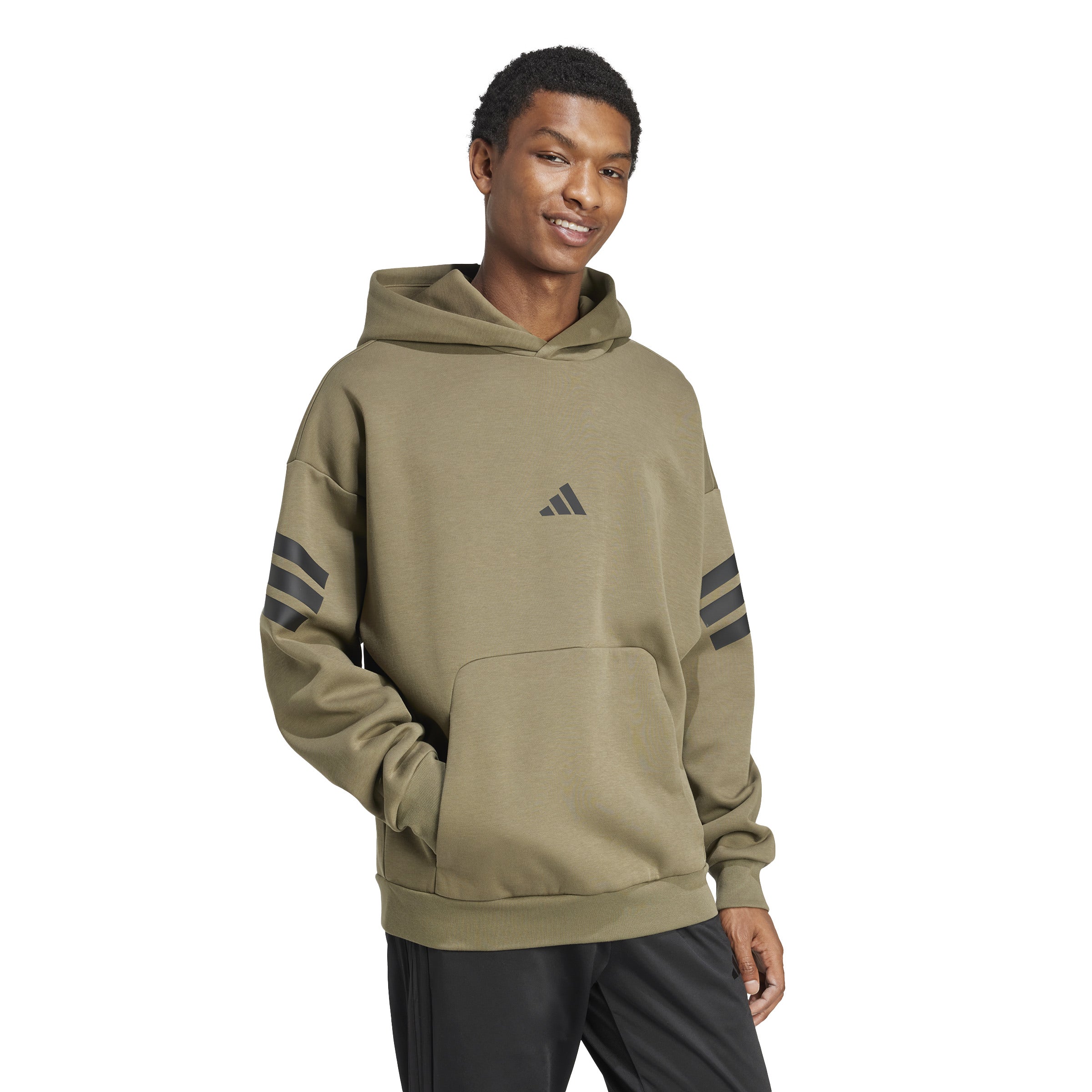 adidas Future Icons 3-Stripes Mens Hoodie