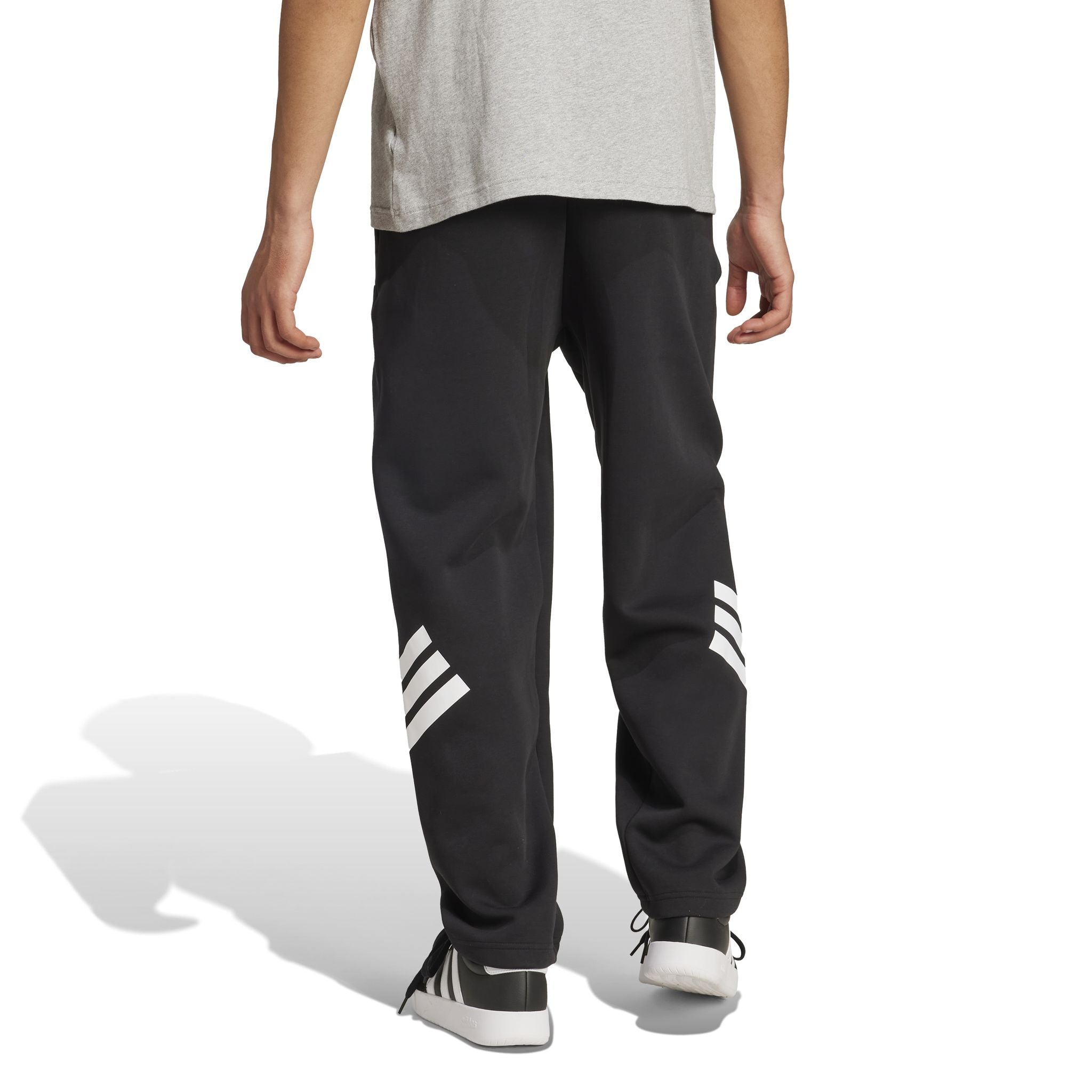 adidas Future Icons 3-Stripes Open-Hem Mens Tracksuit Pants