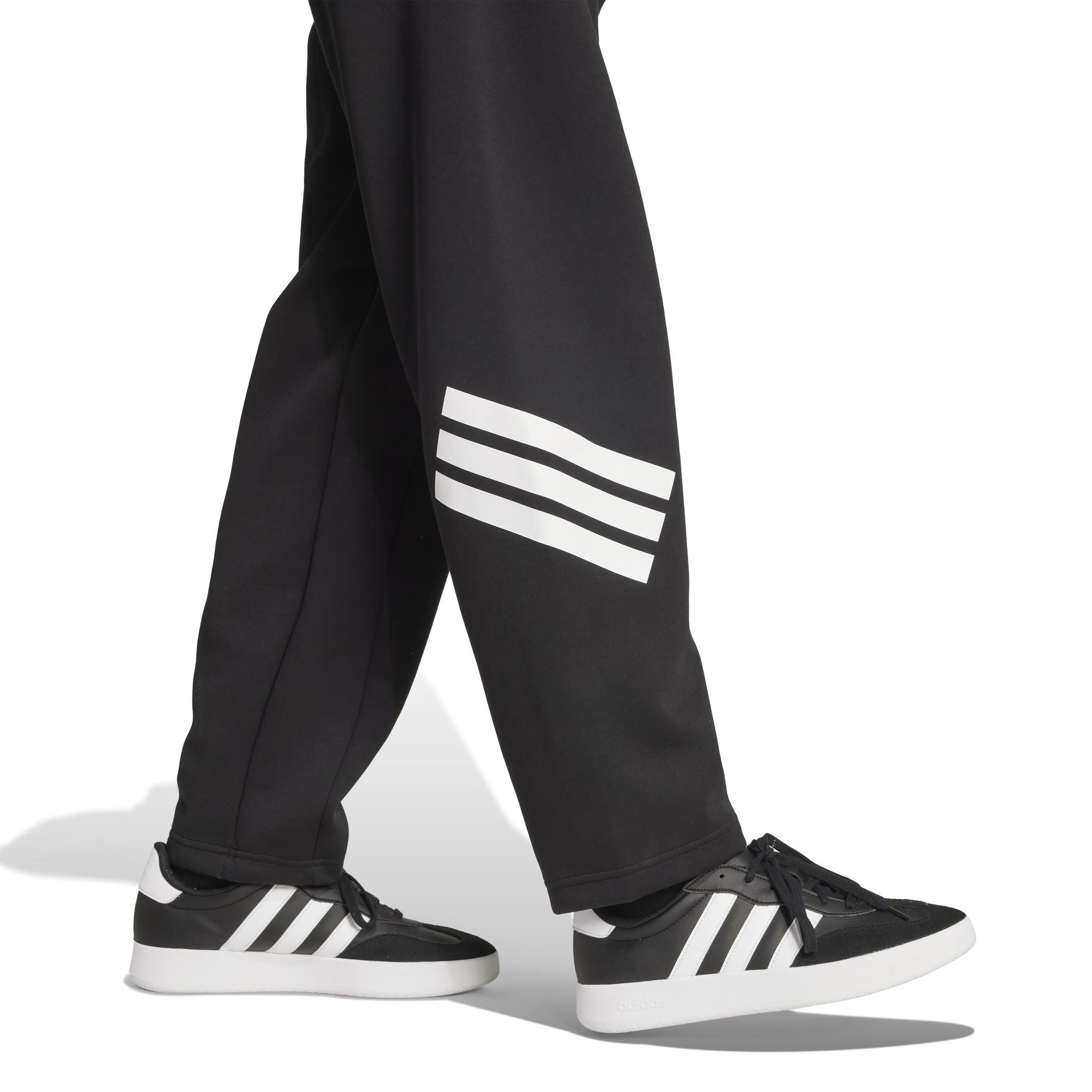 adidas Future Icons 3-Stripes Open-Hem Mens Tracksuit Pants