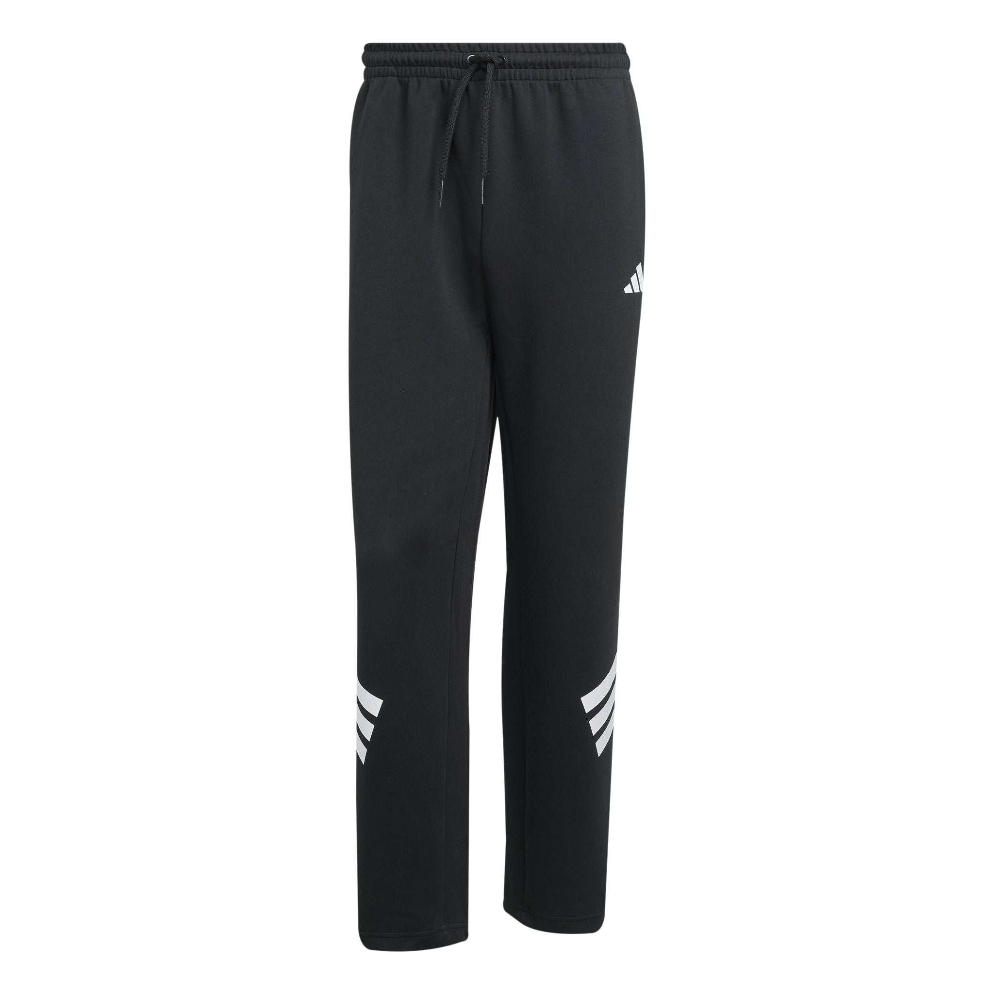 adidas Future Icons 3-Stripes Open-Hem Mens Tracksuit Pants