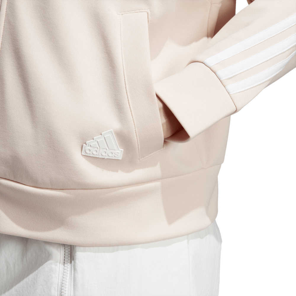 adidas Future Icons 3-Stripes Womens Full-Zip Hoodie