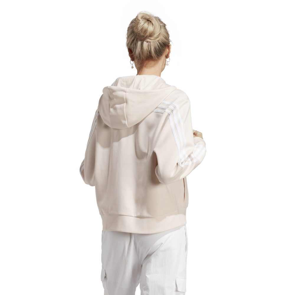 adidas Future Icons 3-Stripes Womens Full-Zip Hoodie