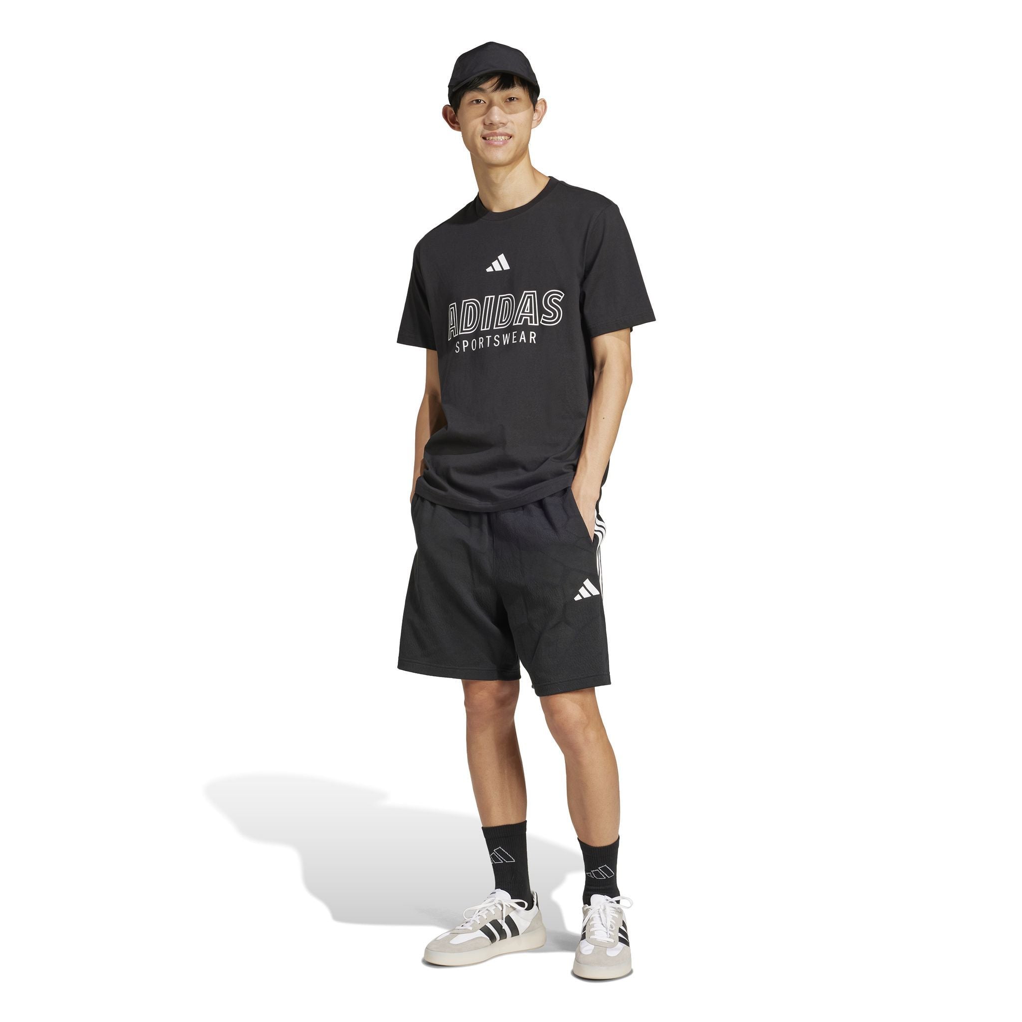 adidas House of Tiro Linear Graphic Mens Tee