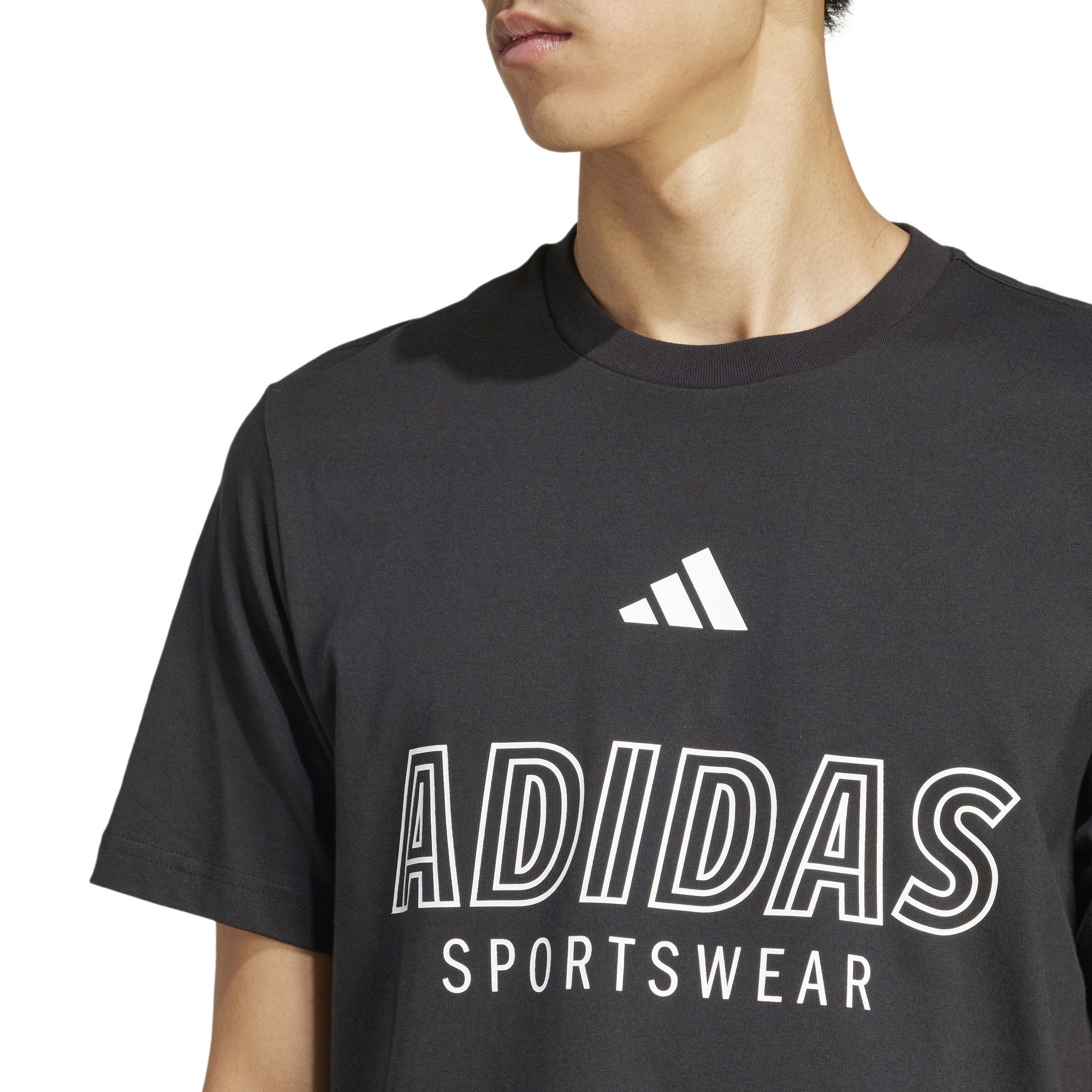 adidas House of Tiro Linear Graphic Mens Tee