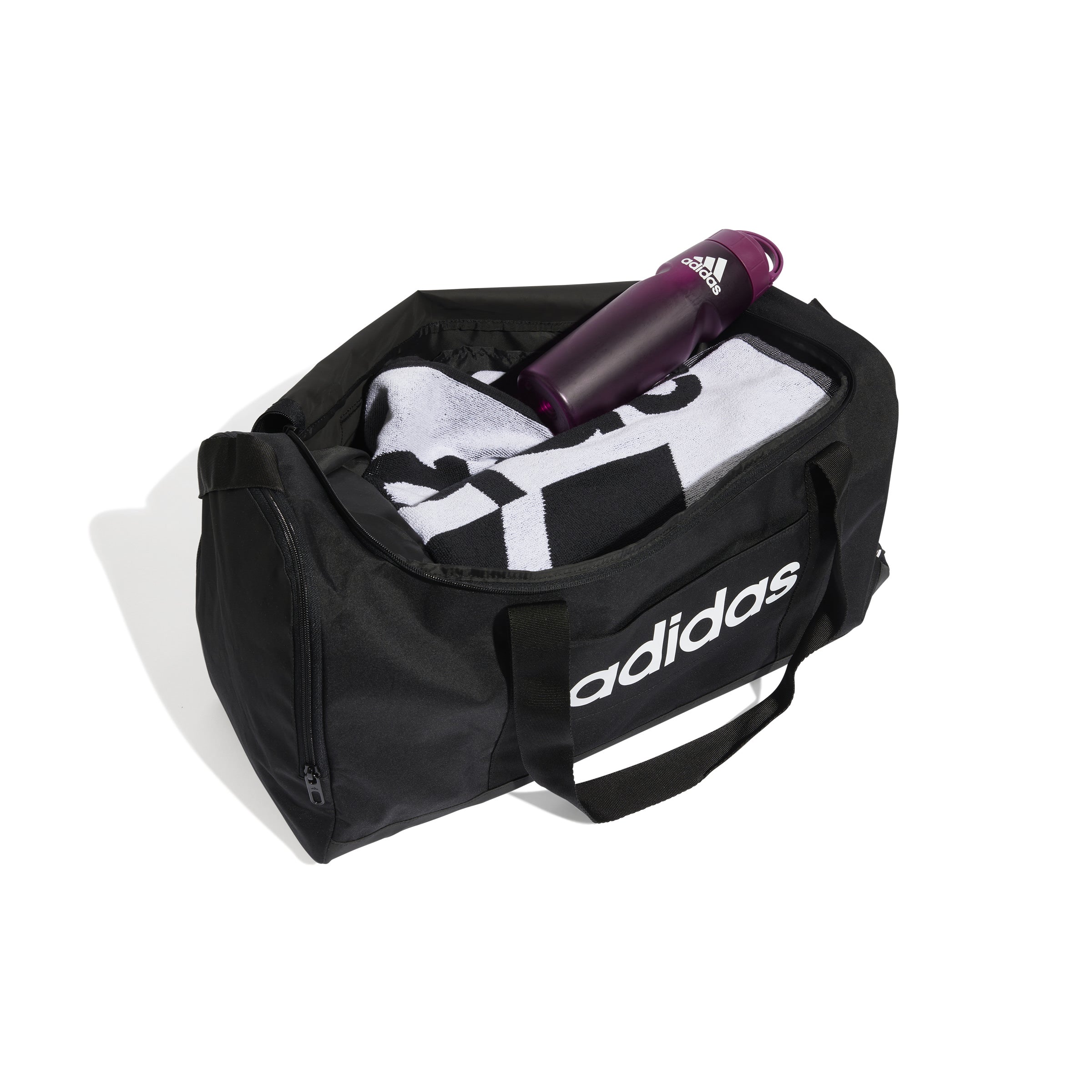 Adidas Essentials Logo Duffel Linear Duffel Bag Adidas Adidas