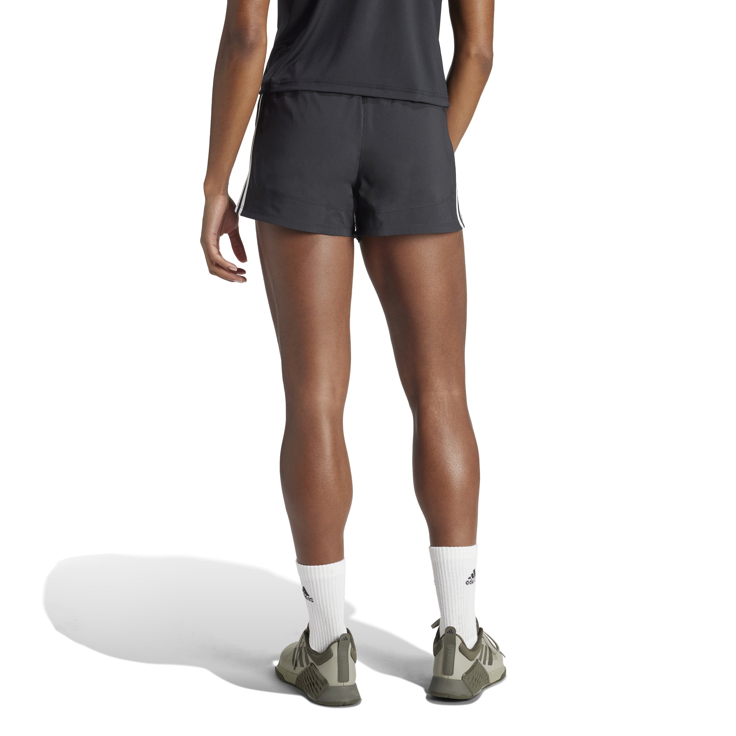 adidas Pacer Training 5 Inch Woven High-Rise Womens Shorts