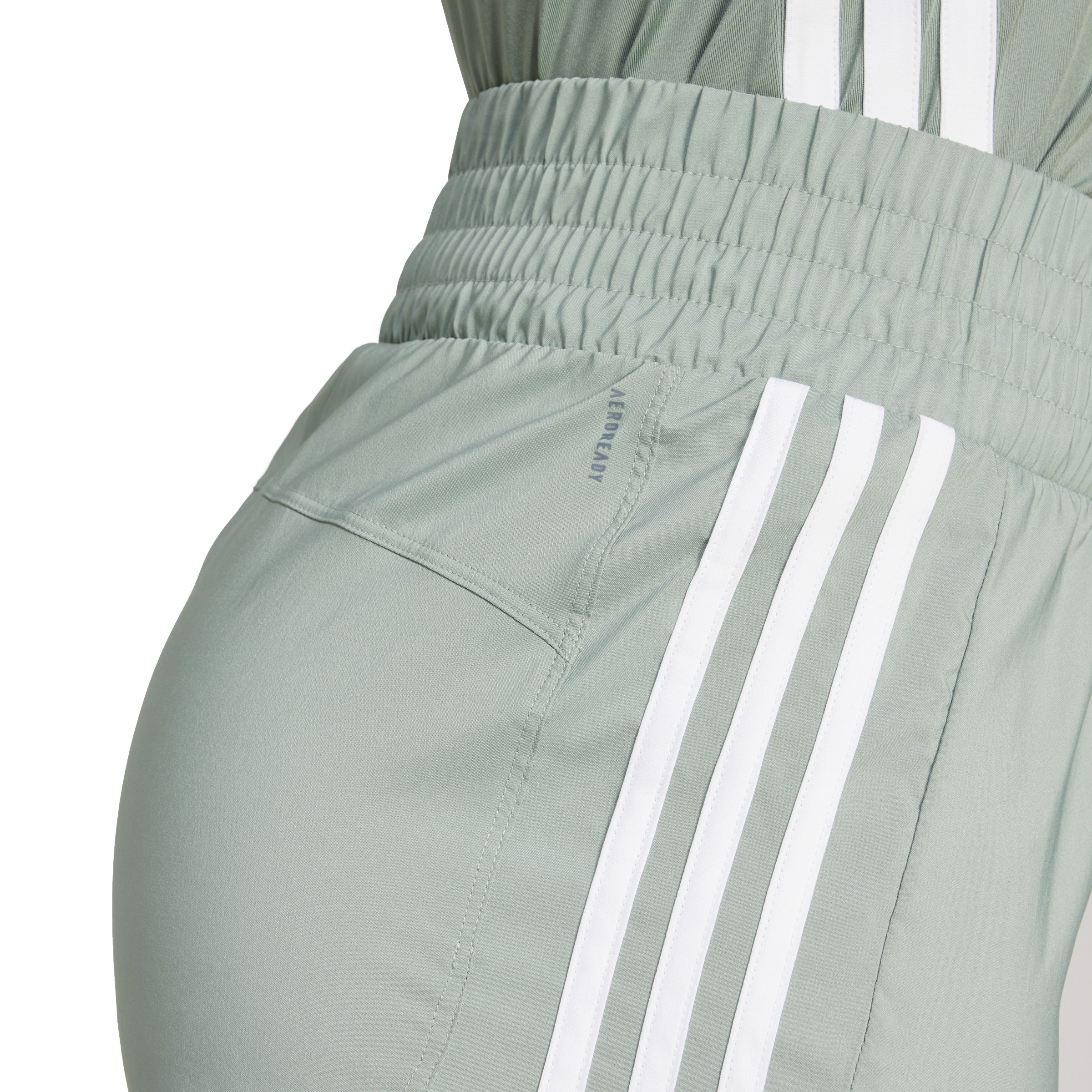 adidas Pacer Training 5 Inch Woven High-Rise Womens Shorts