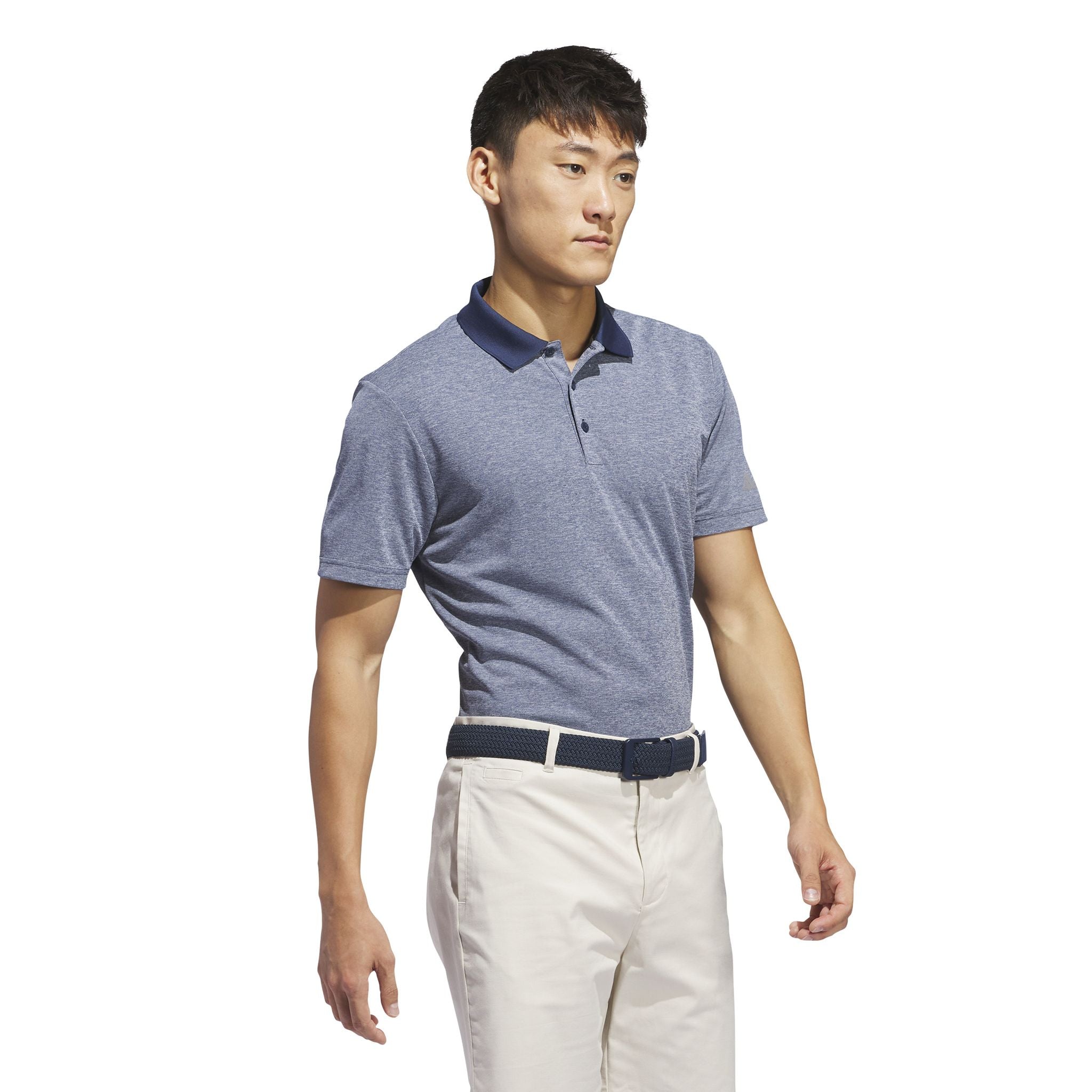 adidas Performance Heathered Mens Golf Polo