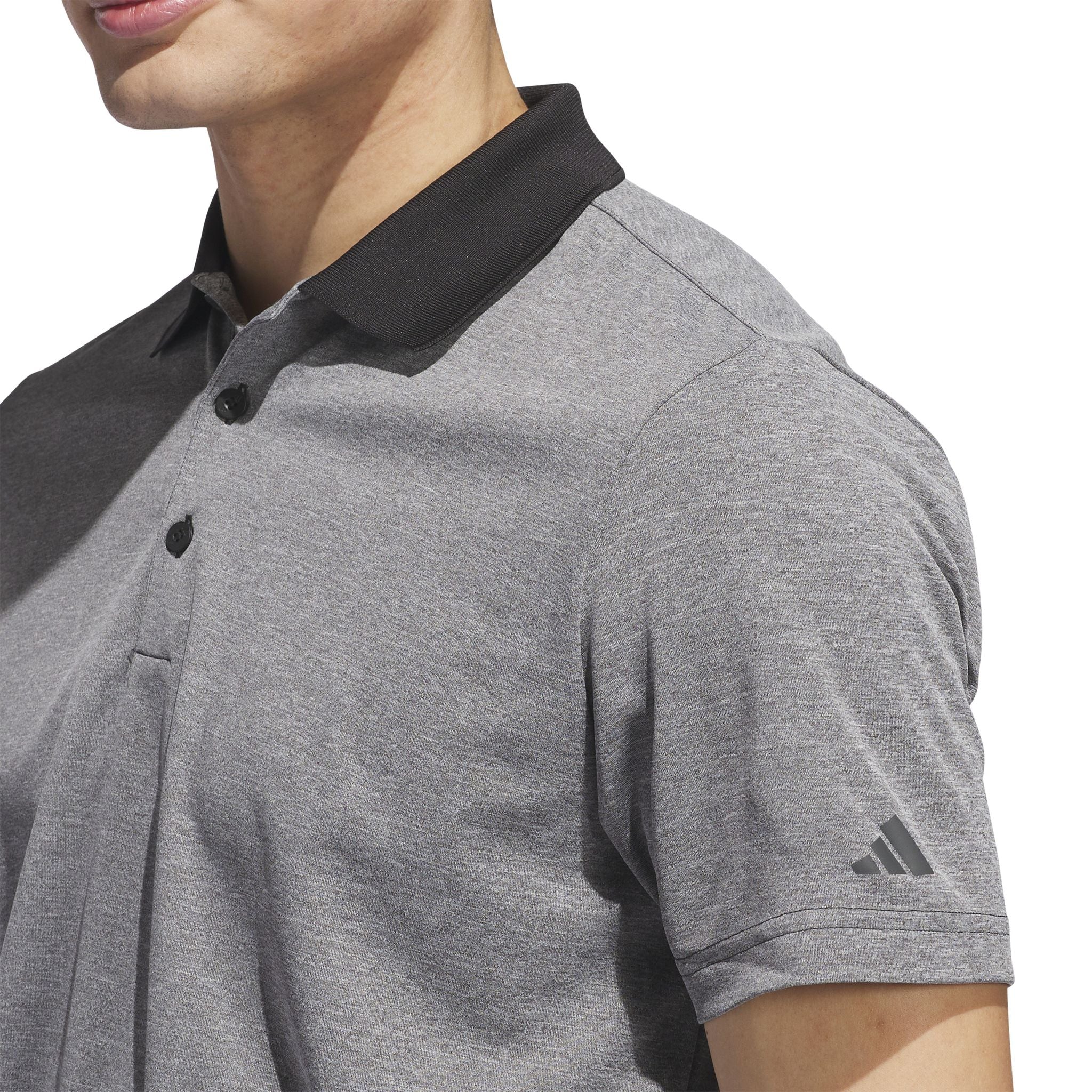 adidas Performance Heathered Mens Golf Polo
