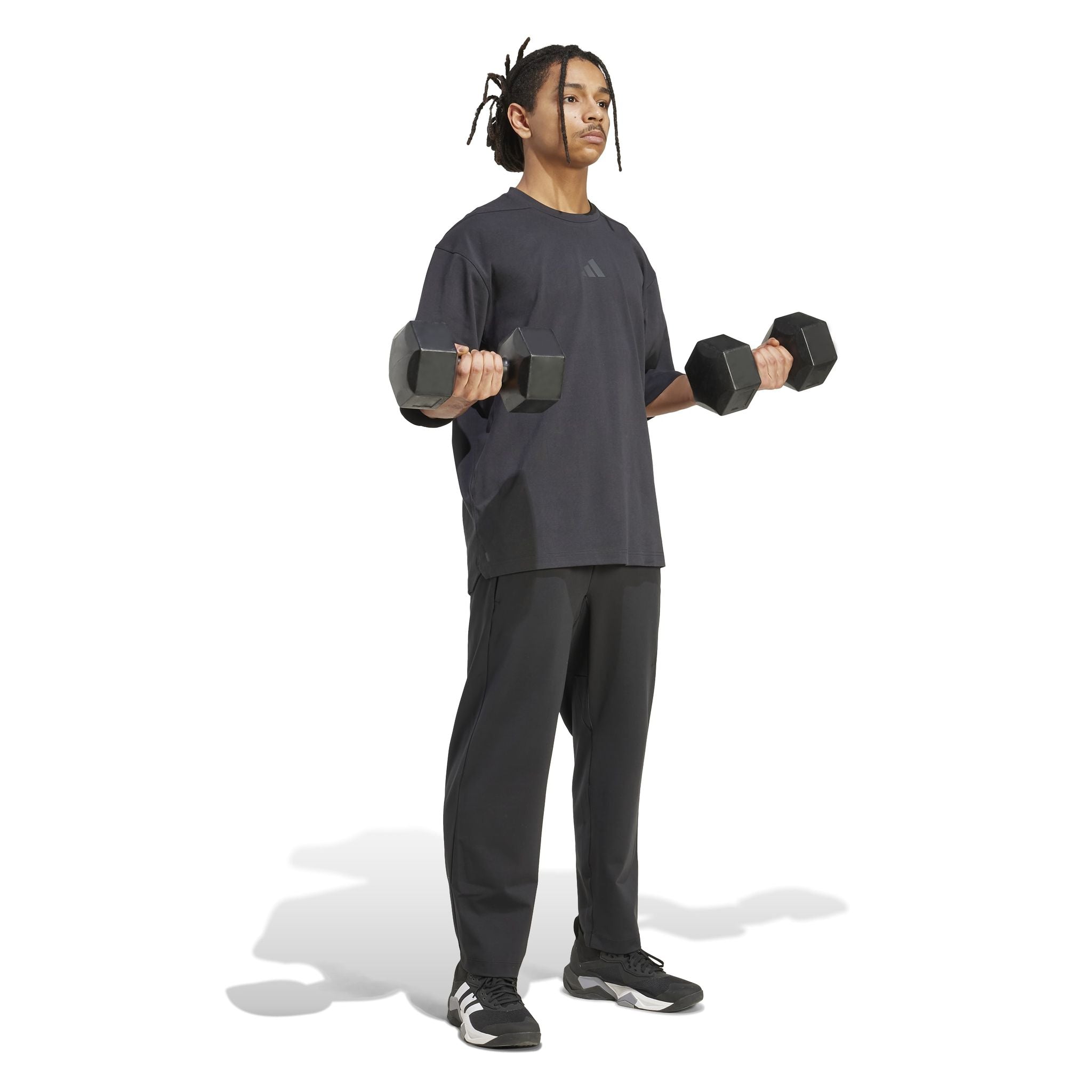 adidas Power Workout Mens Oversize Tee