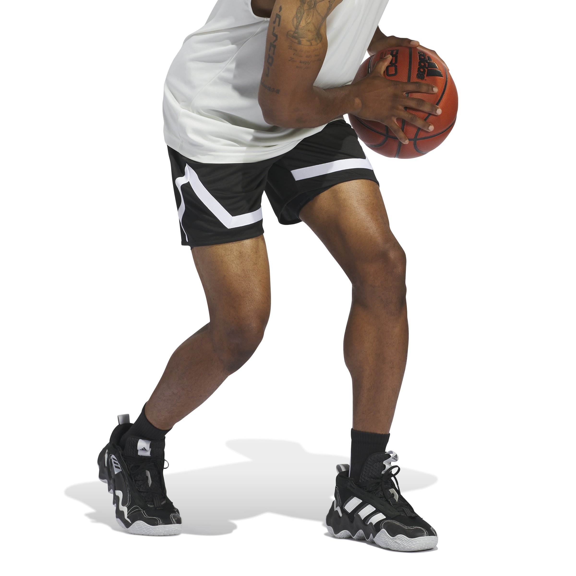 adidas Pro Black Mens Shorts