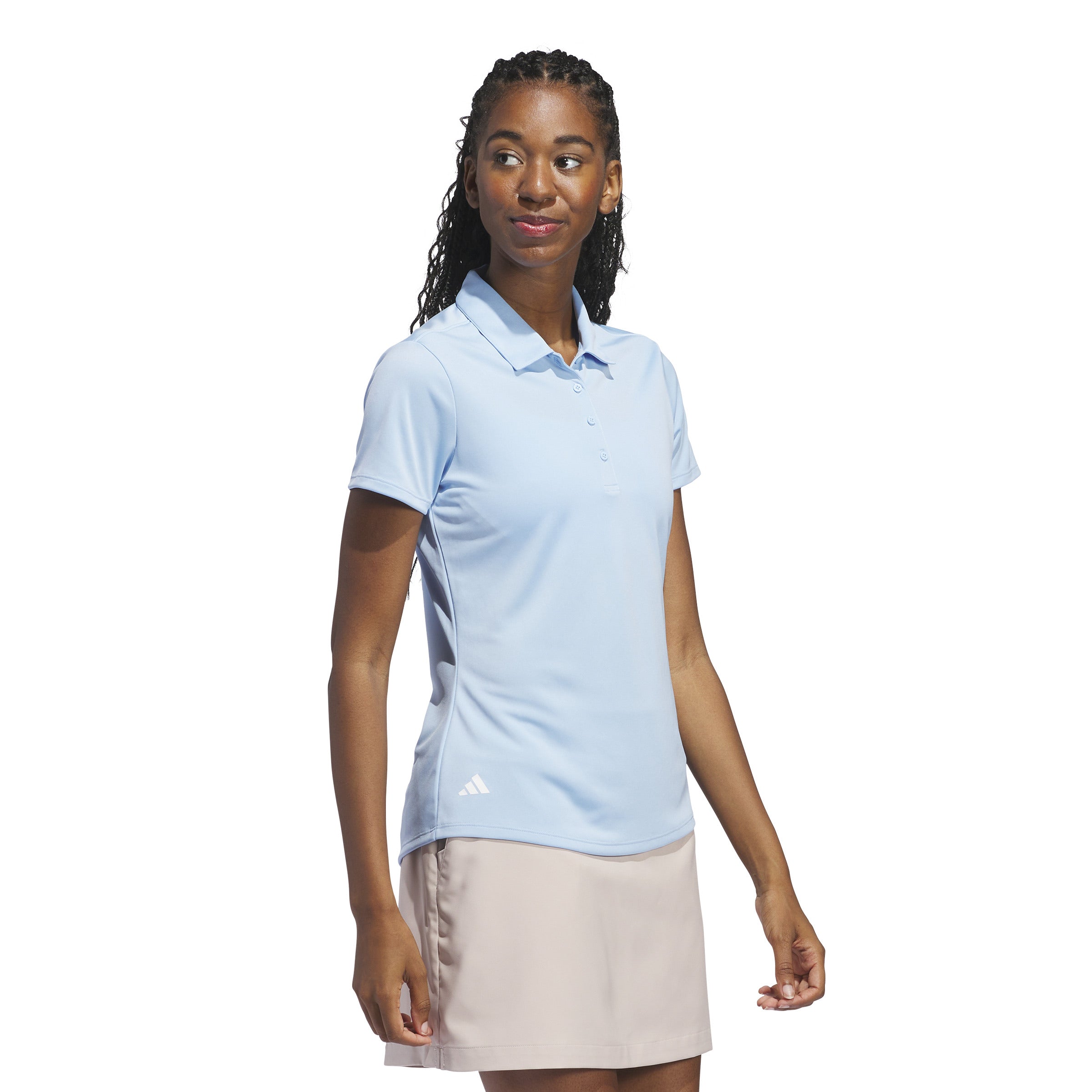 adidas Solid Performance Womens Golf Polo