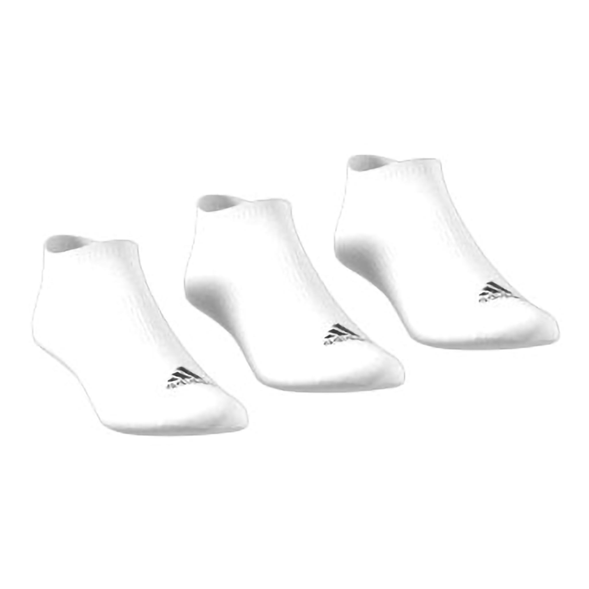 adidas Thin and Light Sportswear No Show Socks 3 Pack